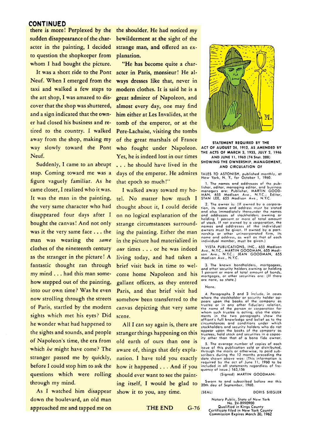 Read online Tales to Astonish (1959) comic -  Issue #18 - 21