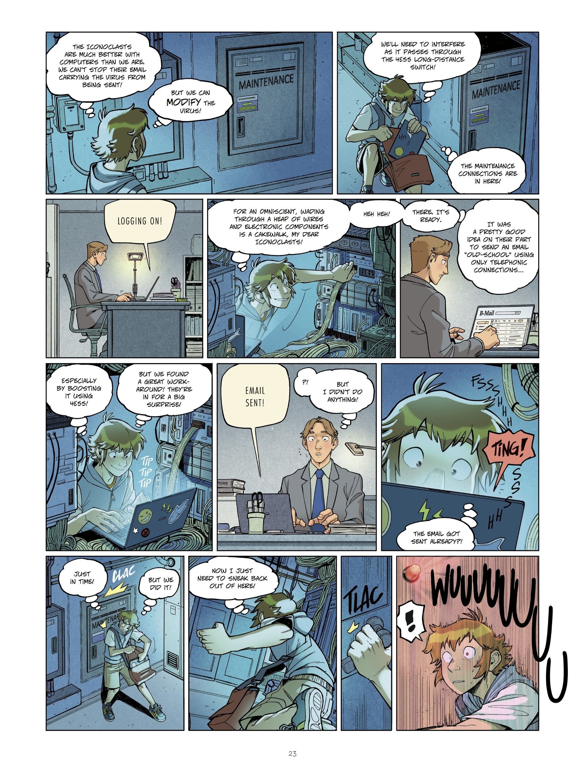 Read online The Omniscients comic -  Issue #3 - 23