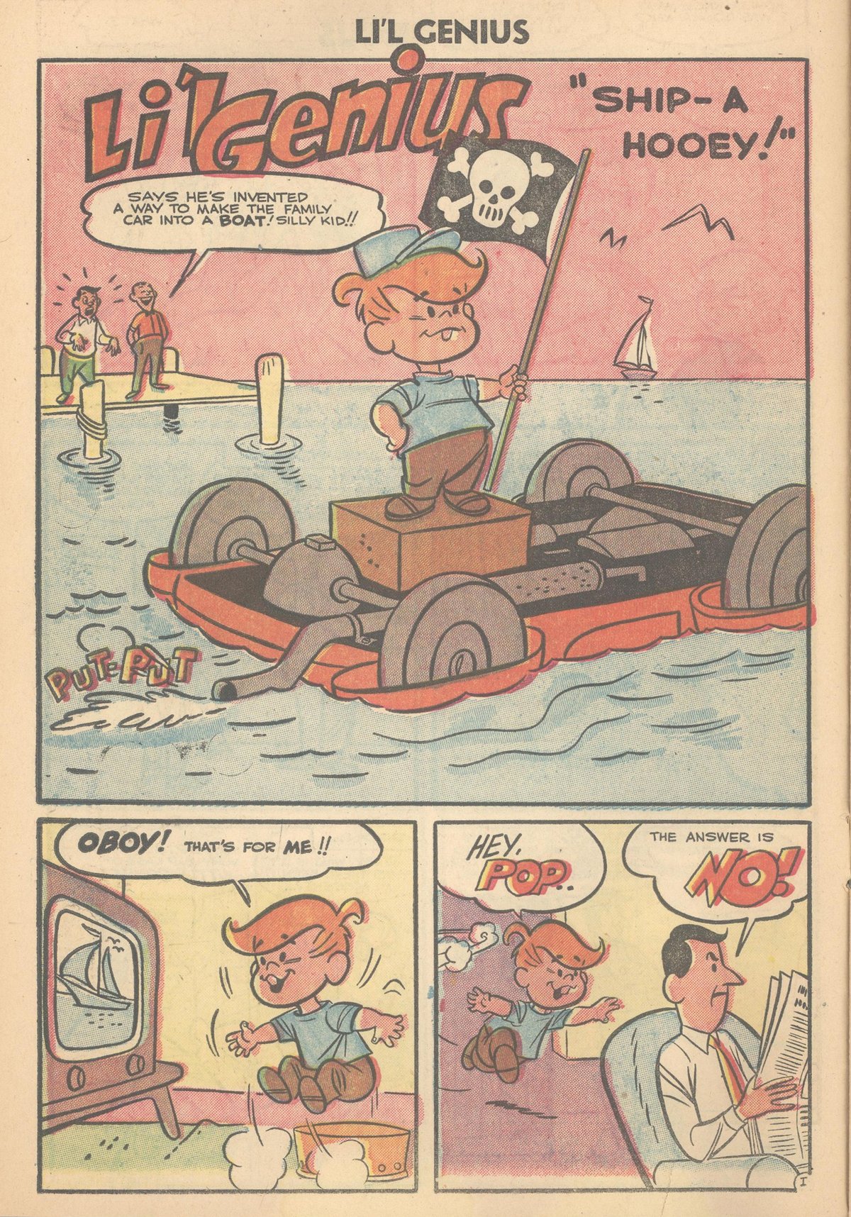 Read online Li'l Genius comic -  Issue #8 - 10
