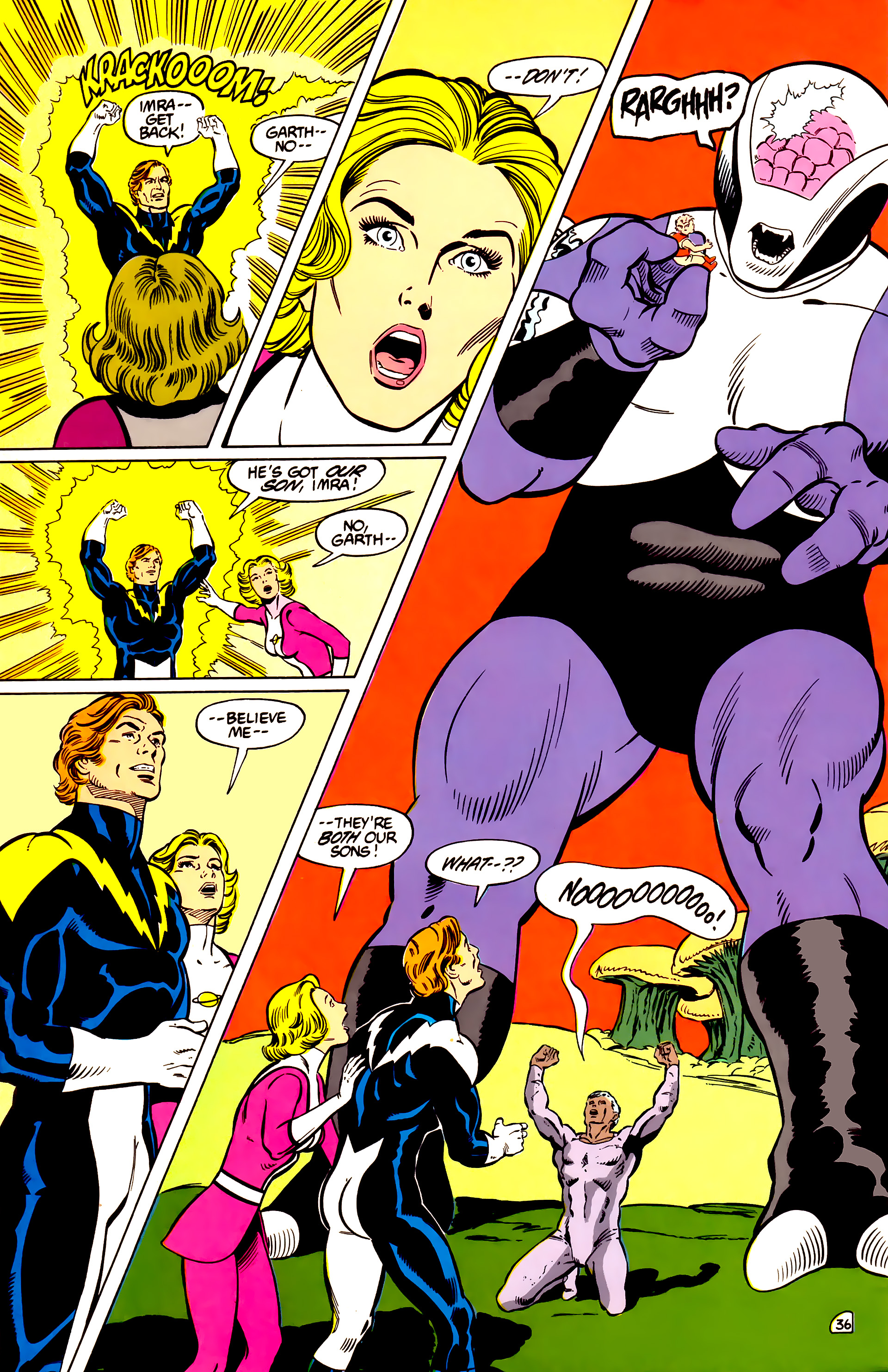 Read online Legion of Super-Heroes (1984) comic -  Issue # _Annual 2 - 38