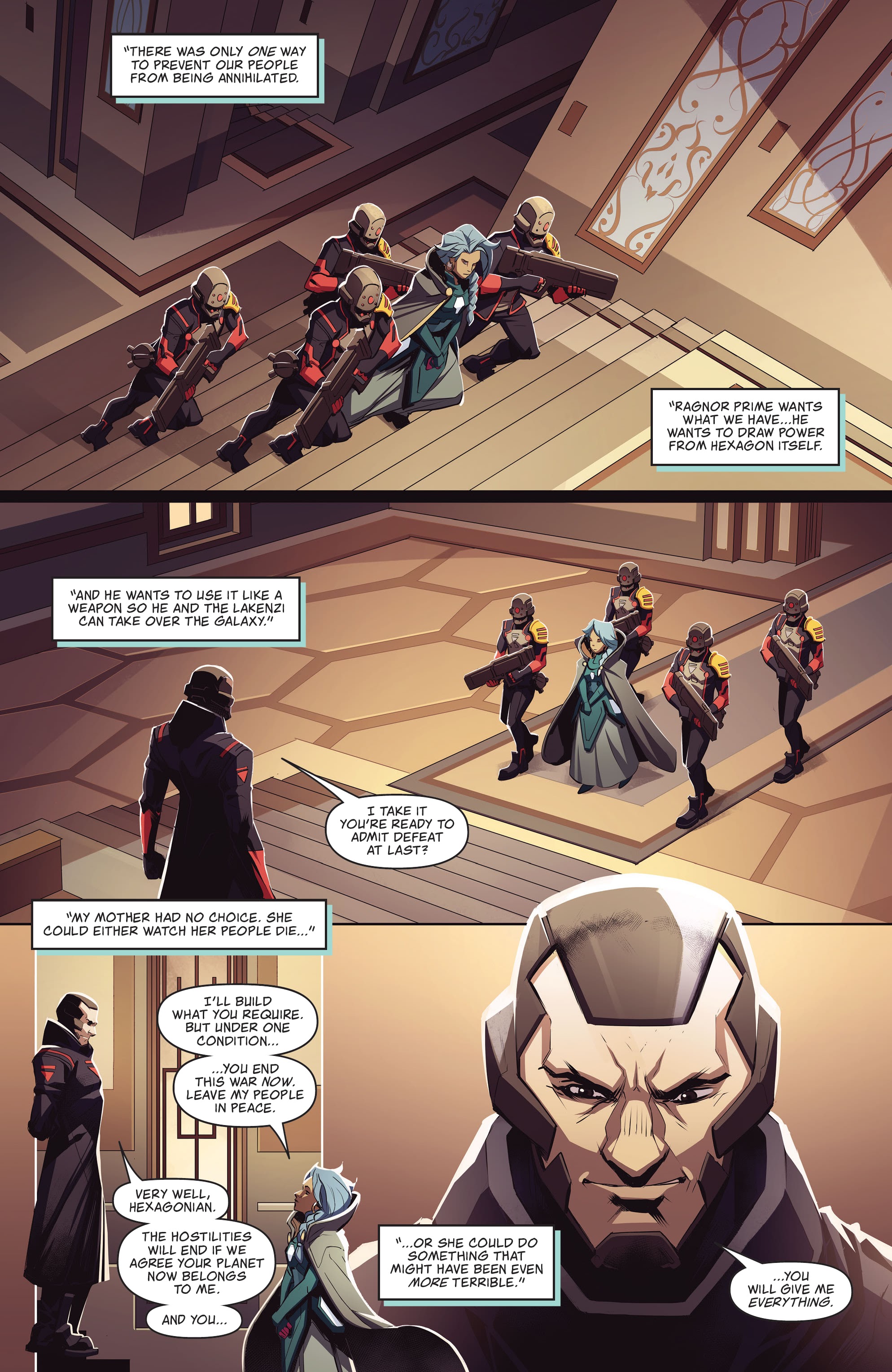 Read online Hexagon comic -  Issue #4 - 13