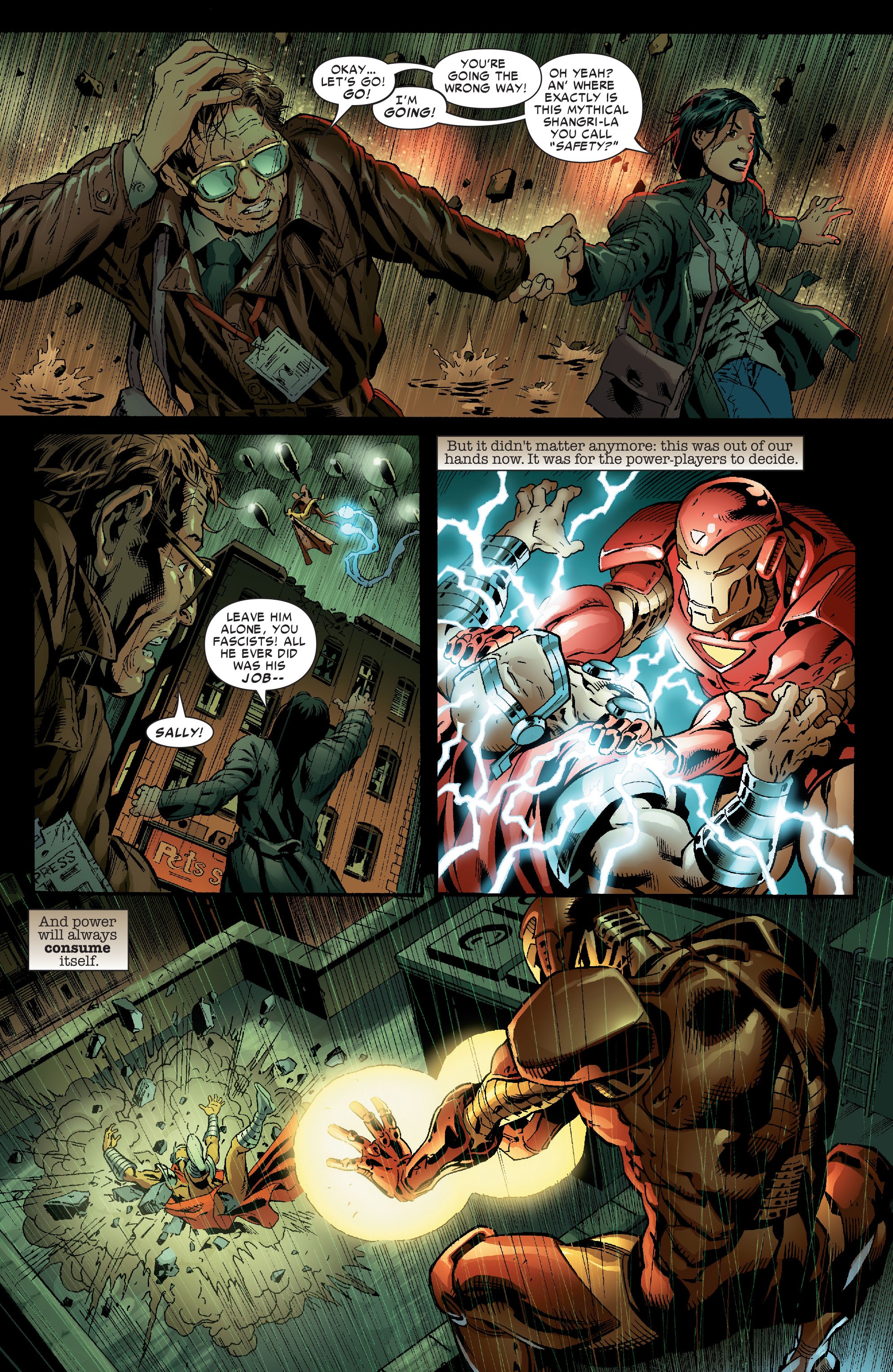 Read online Civil War: Front Line comic -  Issue #2 - 14