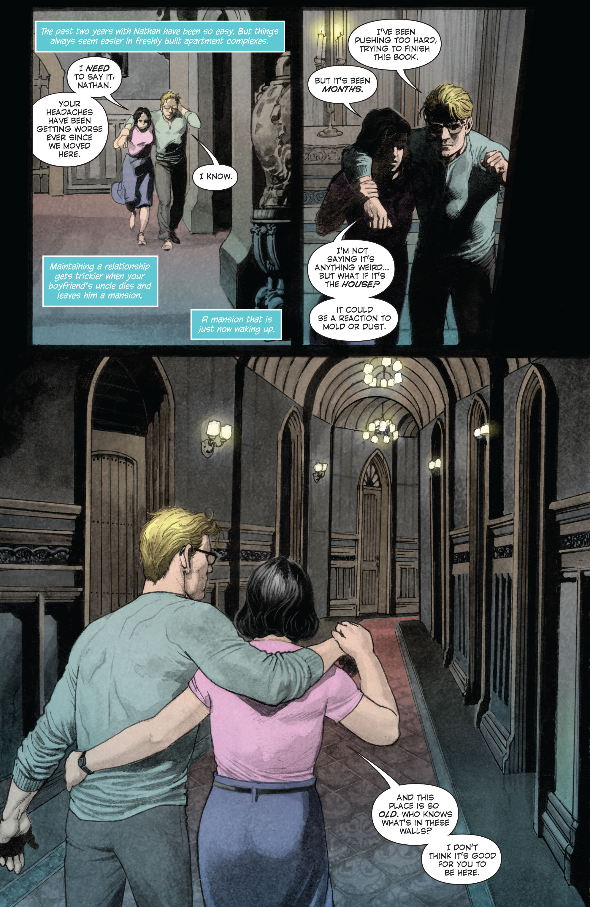 Read online Deadman: Dark Mansion of Forbidden Love comic -  Issue #1 - 18