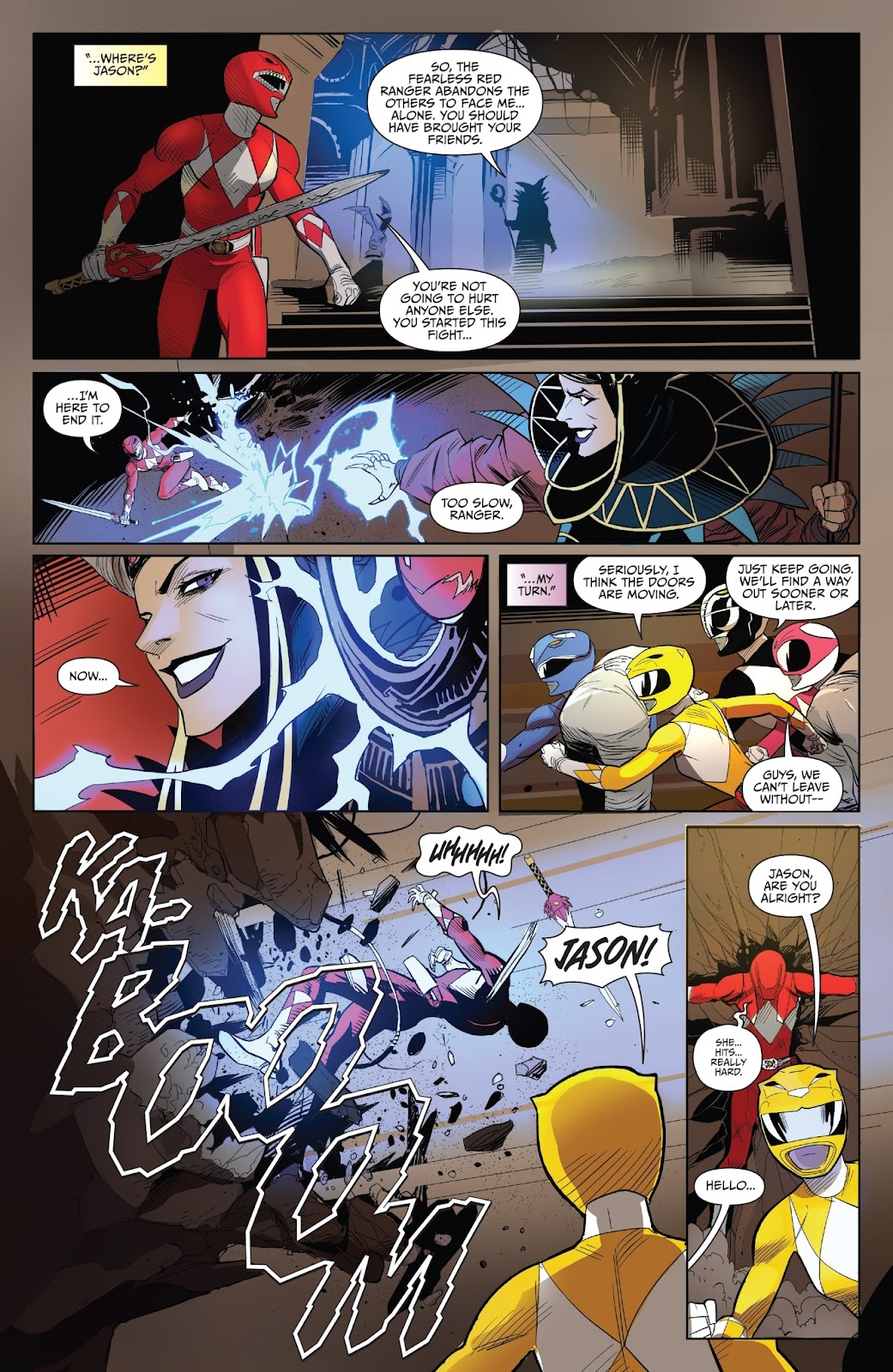 Saban's Go Go Power Rangers issue 1 - Page 22