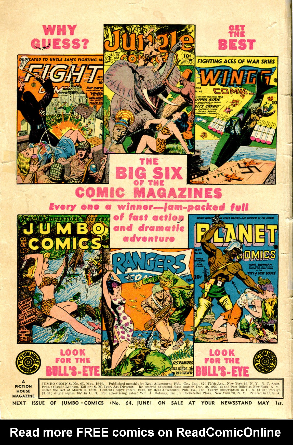 Read online Jumbo Comics comic -  Issue #63 - 3