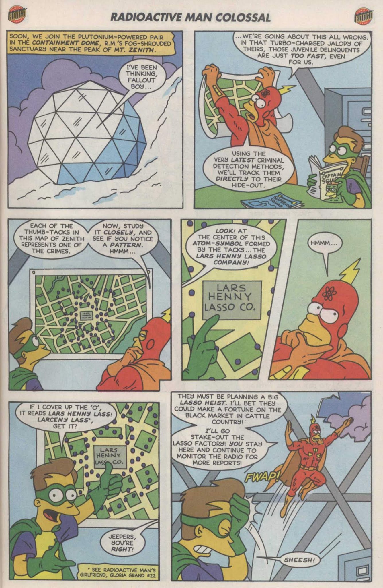 Read online Radioactive Man 80 pg. Colossal comic -  Issue # Full - 21