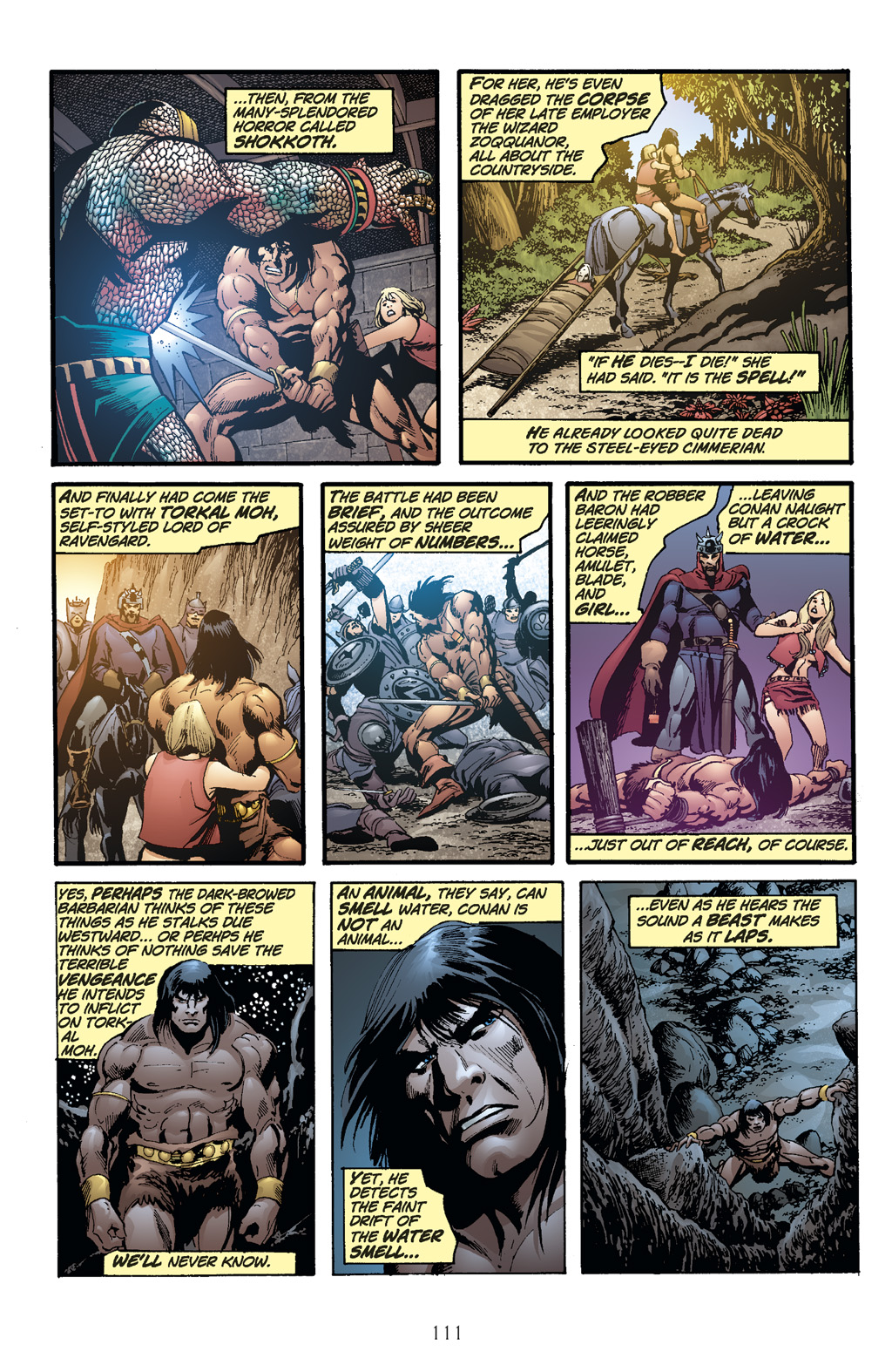 Read online The Chronicles of Conan comic -  Issue # TPB 7 (Part 2) - 7