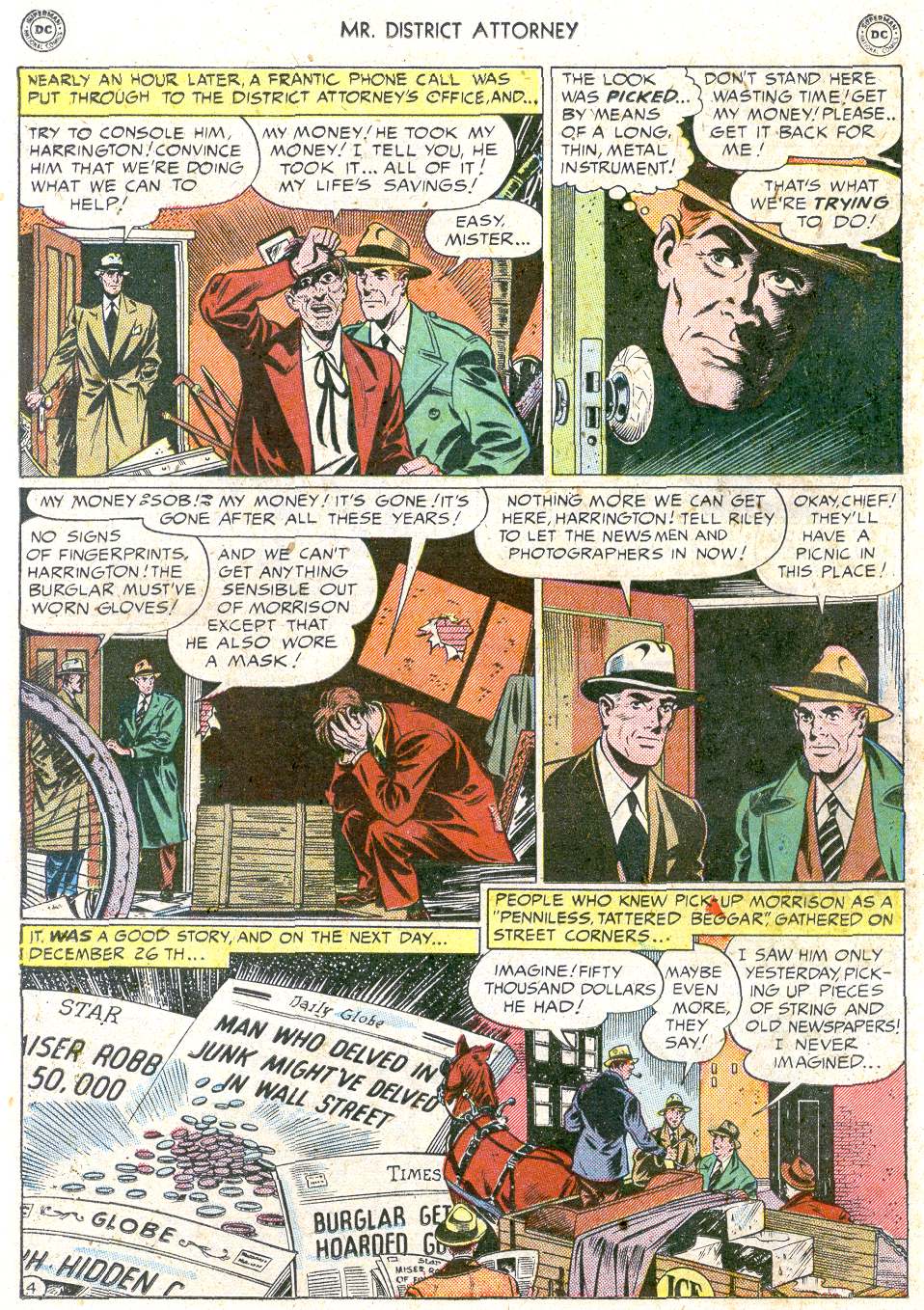 Read online Mr. District Attorney comic -  Issue #15 - 18