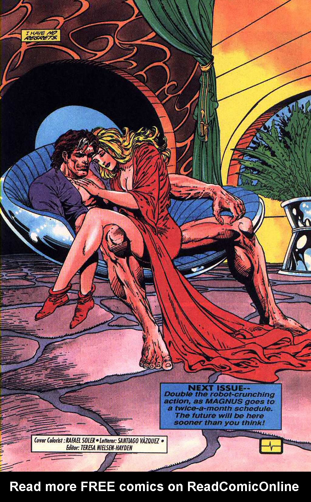 Read online Magnus Robot Fighter (1991) comic -  Issue #48 - 22