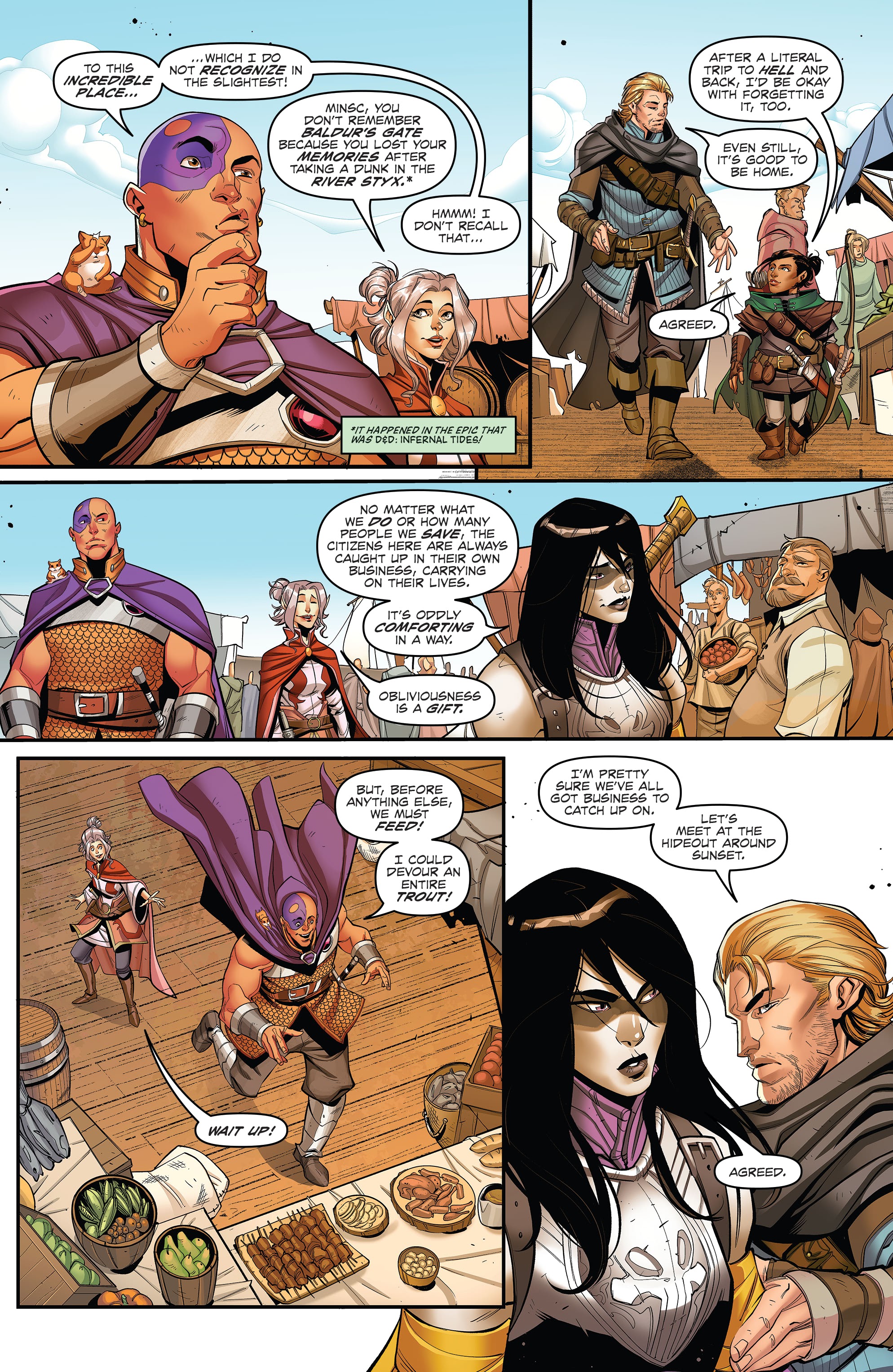 Read online Dungeons and Dragons Mindbreaker comic -  Issue #1 - 4