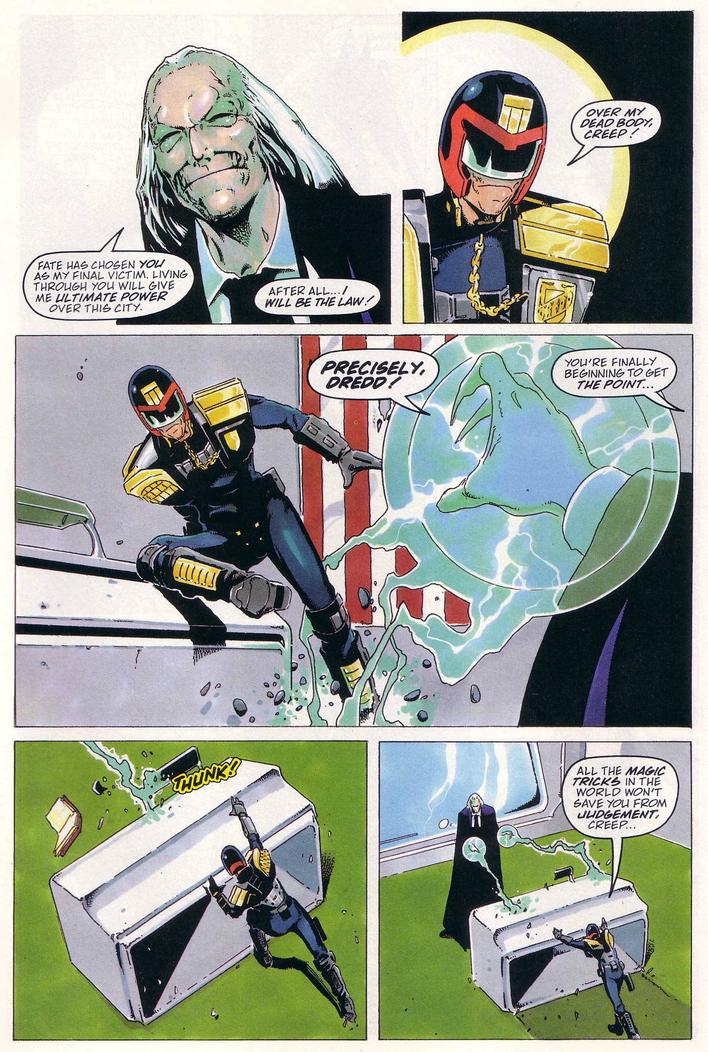 Read online Judge Dredd Lawman of the Future comic -  Issue #22 - 11