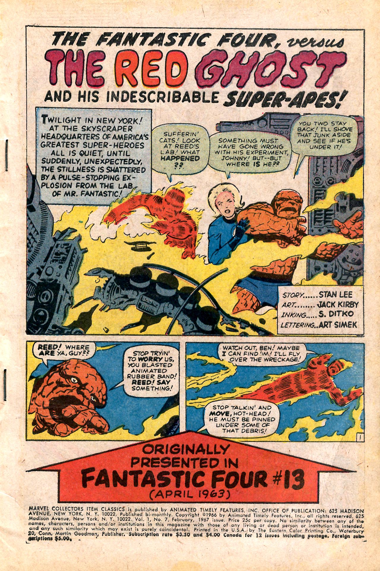 Read online Marvel Collectors' Item Classics comic -  Issue #7 - 3