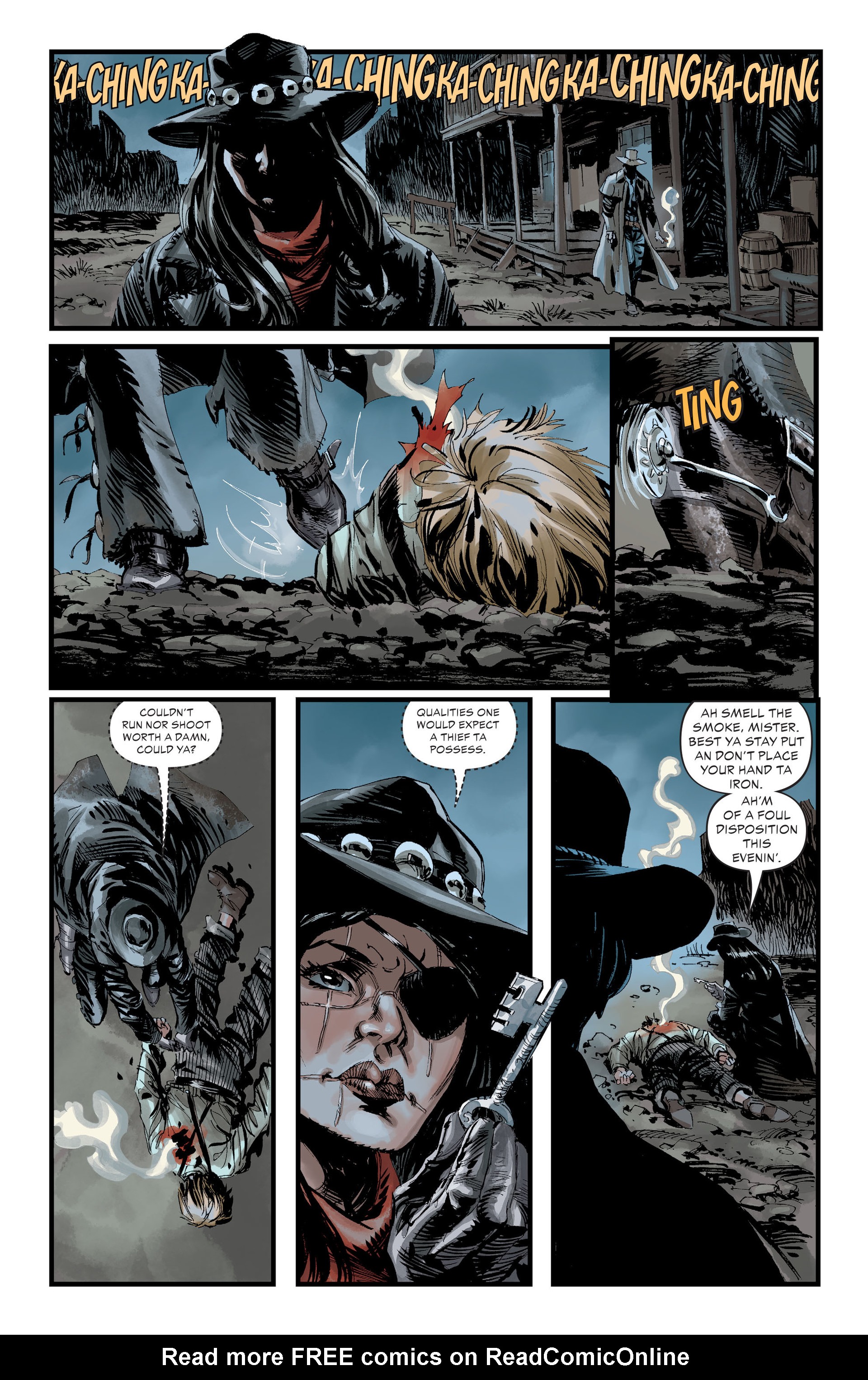 Read online All-Star Western (2011) comic -  Issue #30 - 7