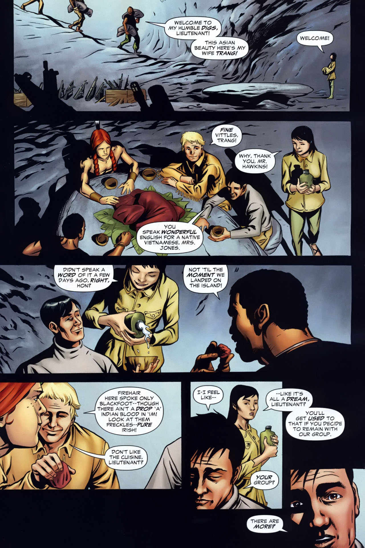 Read online The War That Time Forgot comic -  Issue #1 - 14