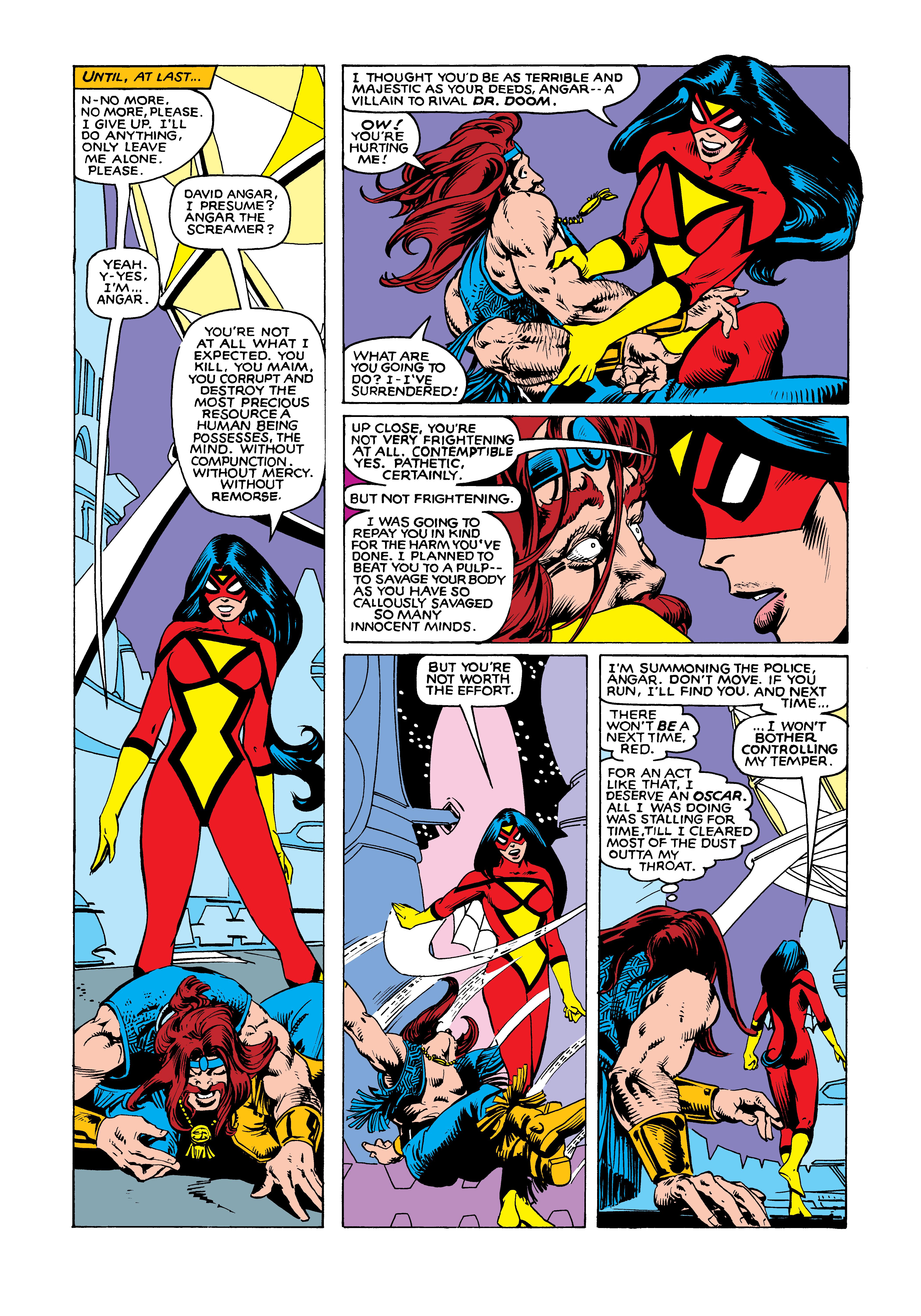 Read online Marvel Masterworks: Spider-Woman comic -  Issue # TPB 3 (Part 3) - 7