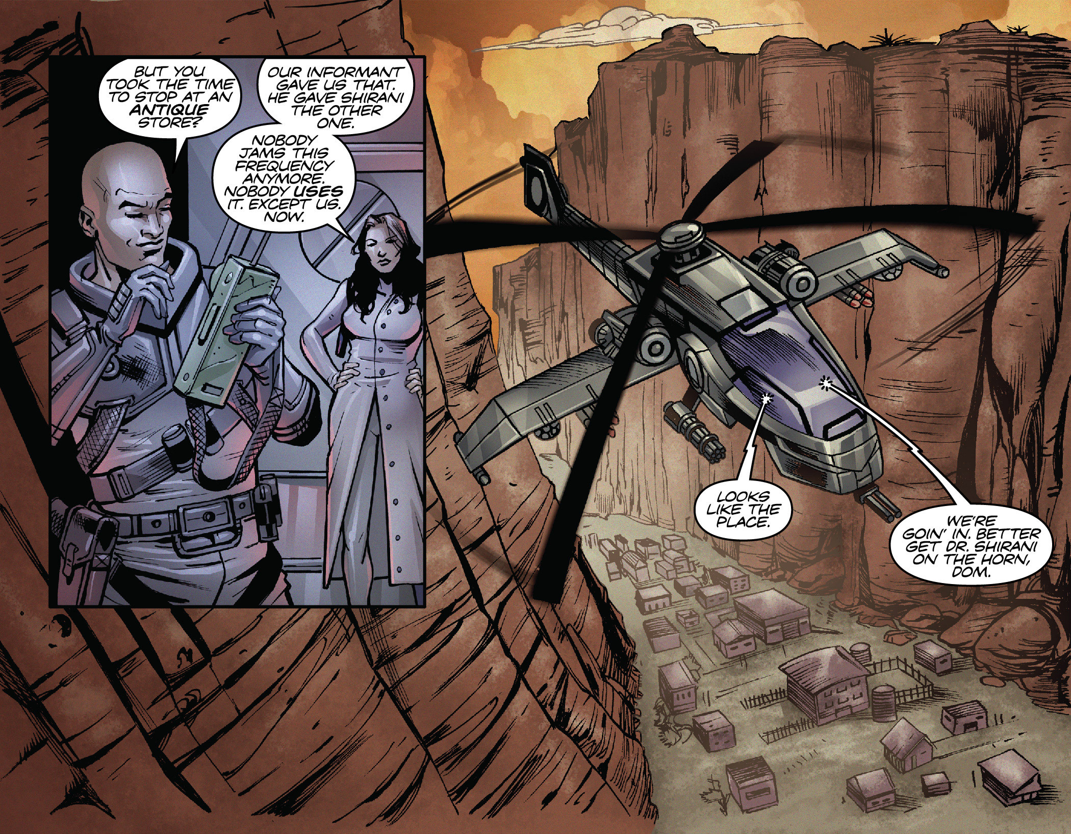 Read online Airwolf Airstrikes comic -  Issue #1 - 11