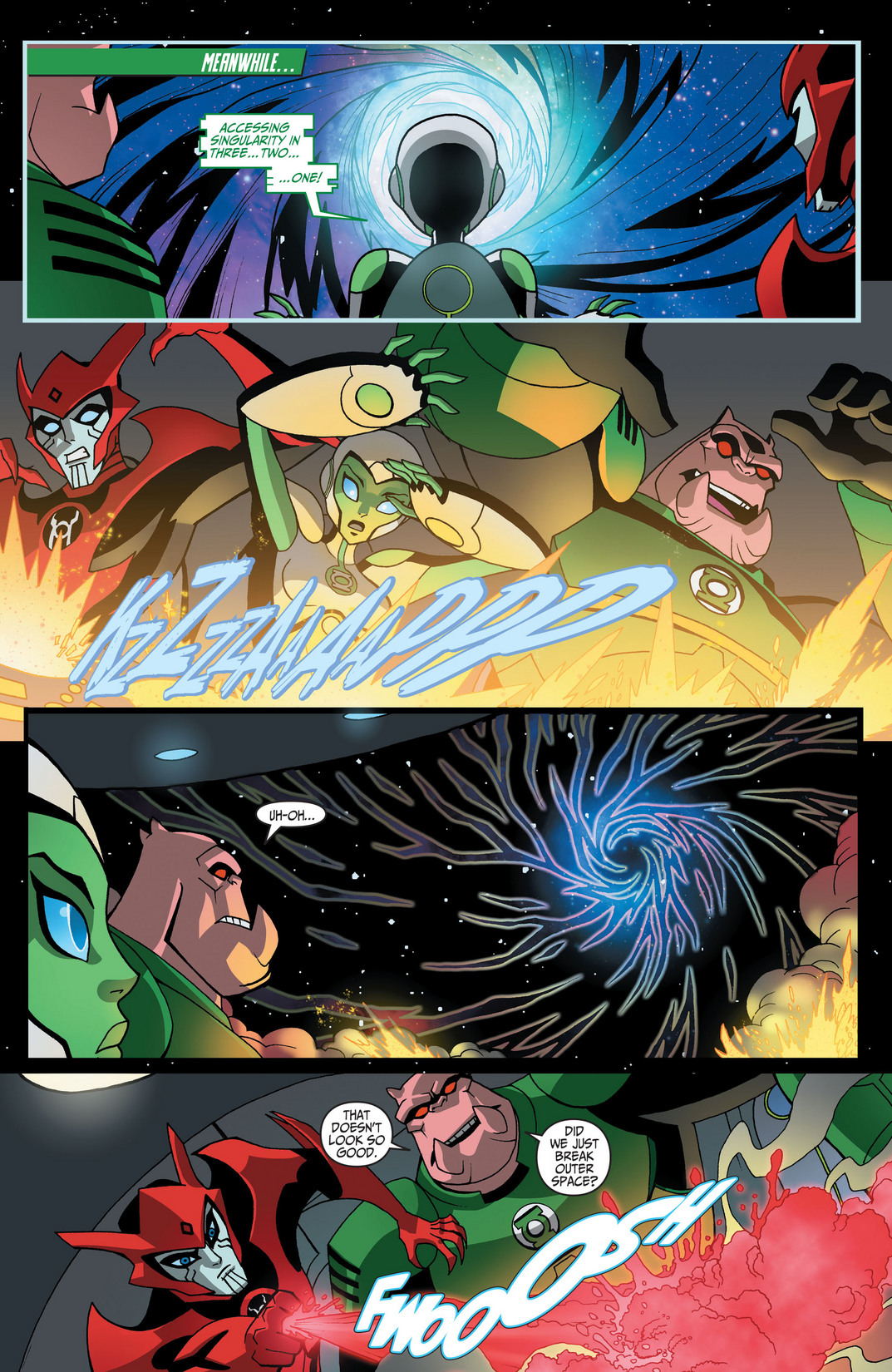 Read online Green Lantern: The Animated Series comic -  Issue #8 - 8