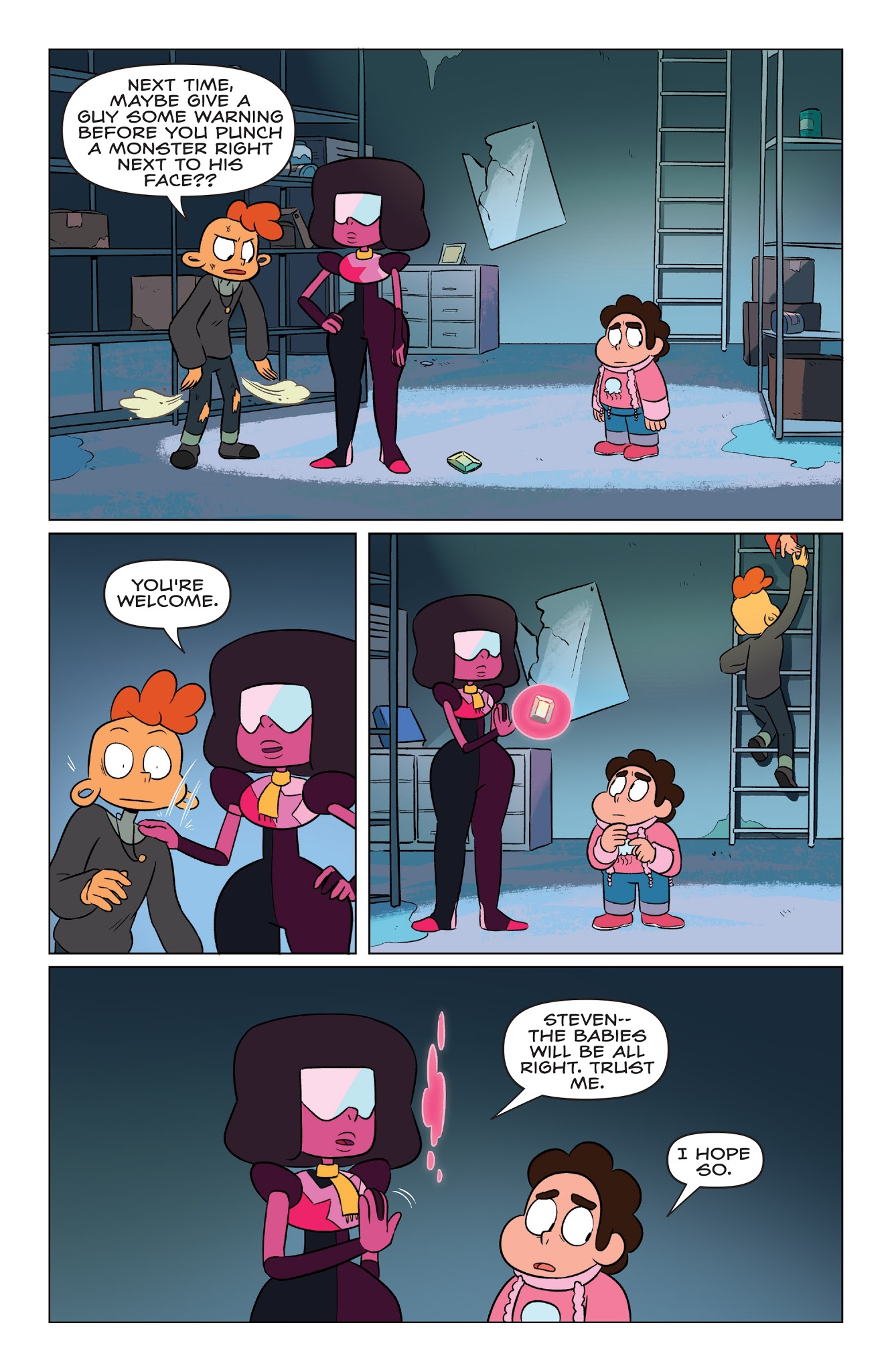 Read online Steven Universe Ongoing comic -  Issue #8 - 19