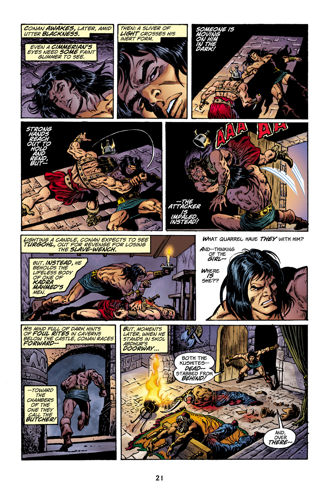Read online The Chronicles of Conan comic -  Issue # TPB 5 (Part 1) - 21