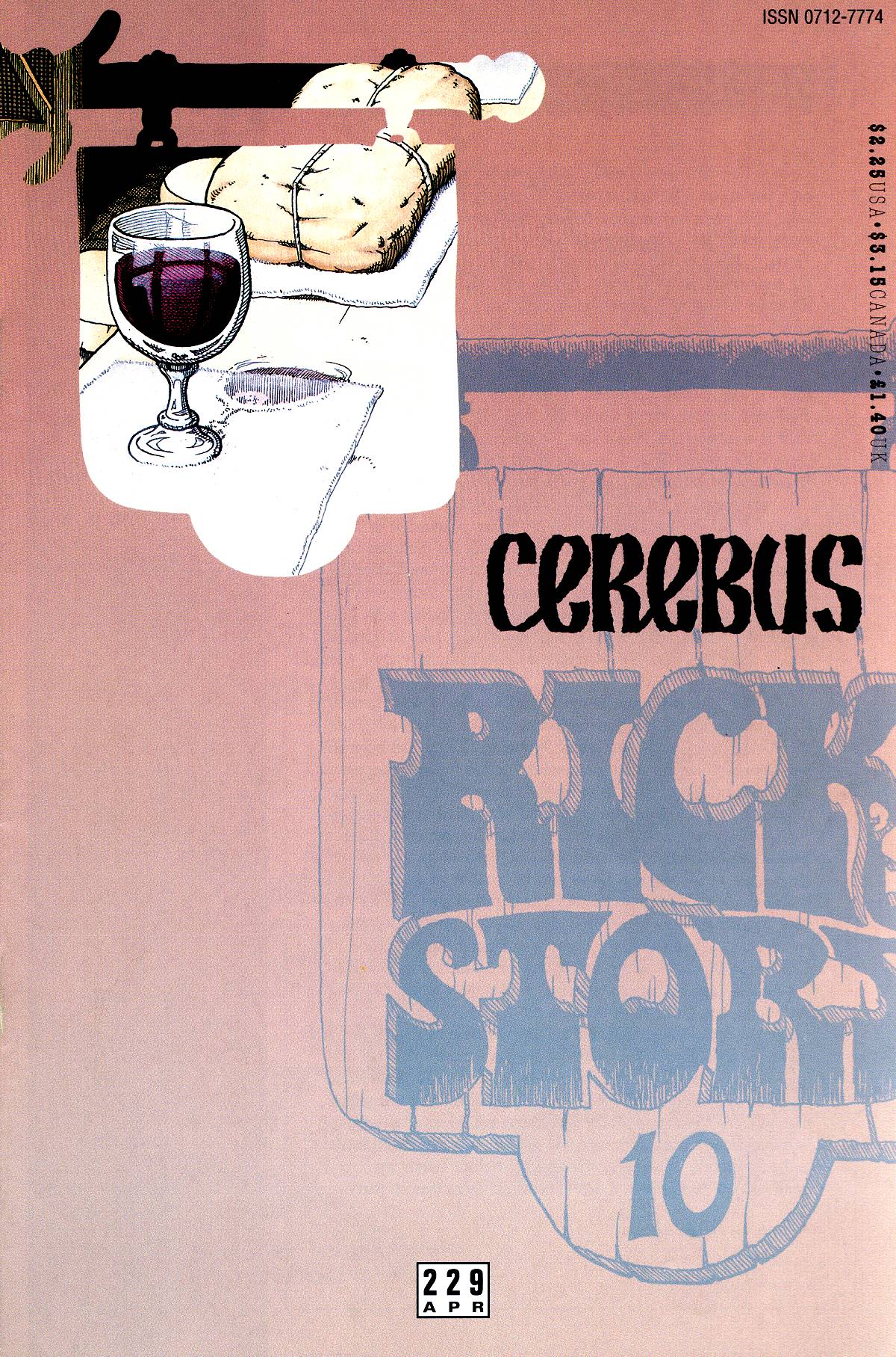 Cerebus Issue #229 #228 - English 1