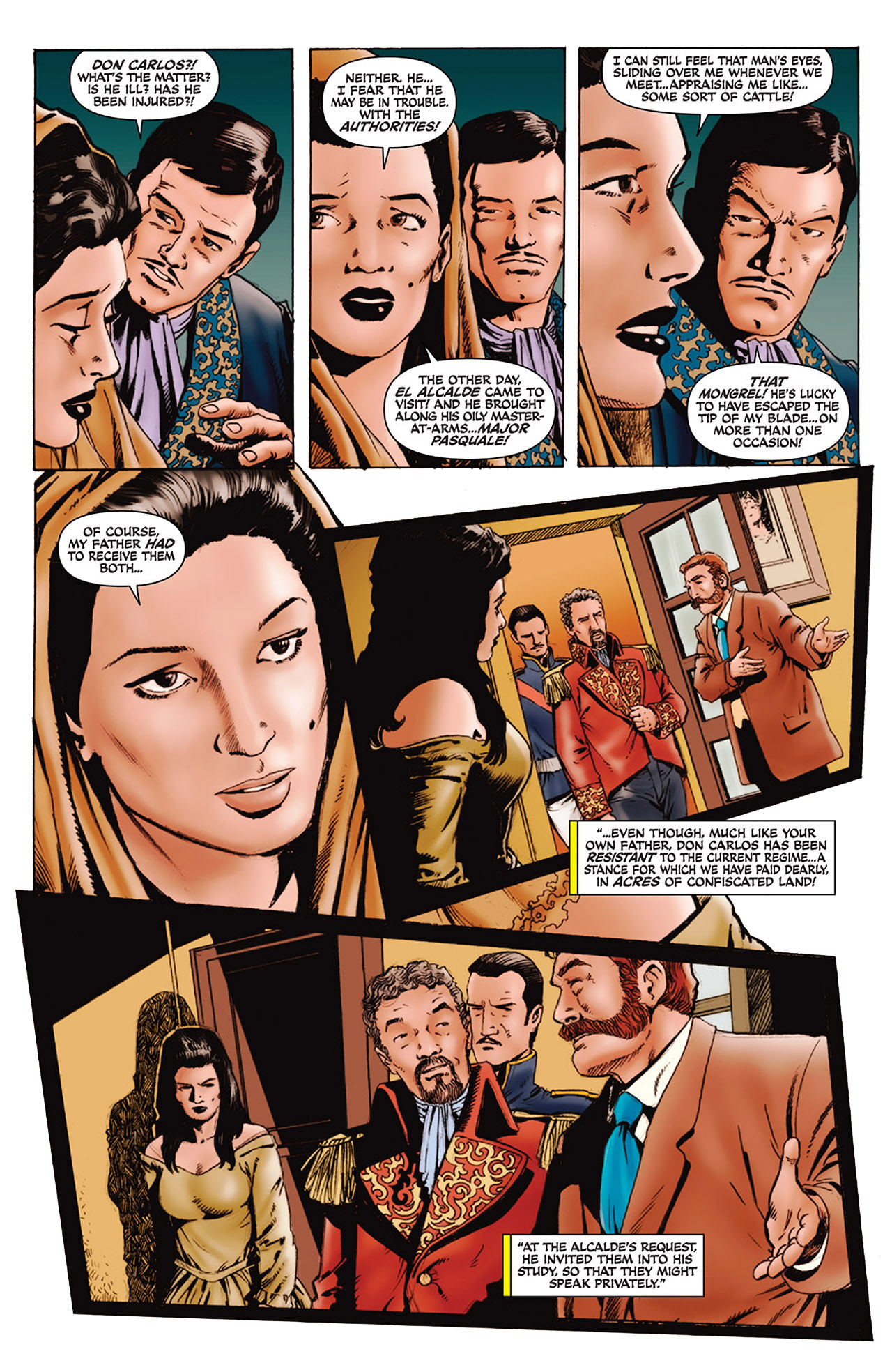 Read online Zorro Rides Again comic -  Issue #2 - 4