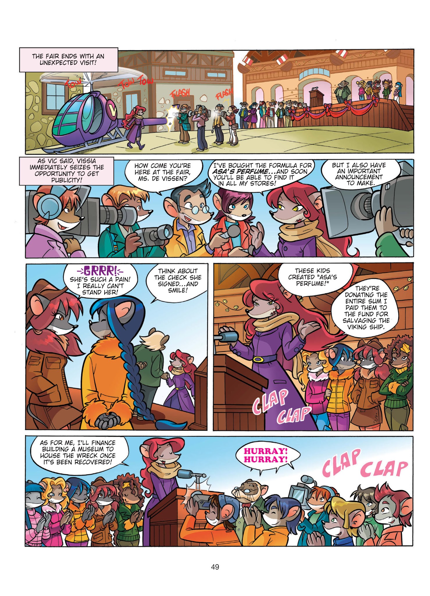 Read online Thea Stilton comic -  Issue # TPB 3 - 50