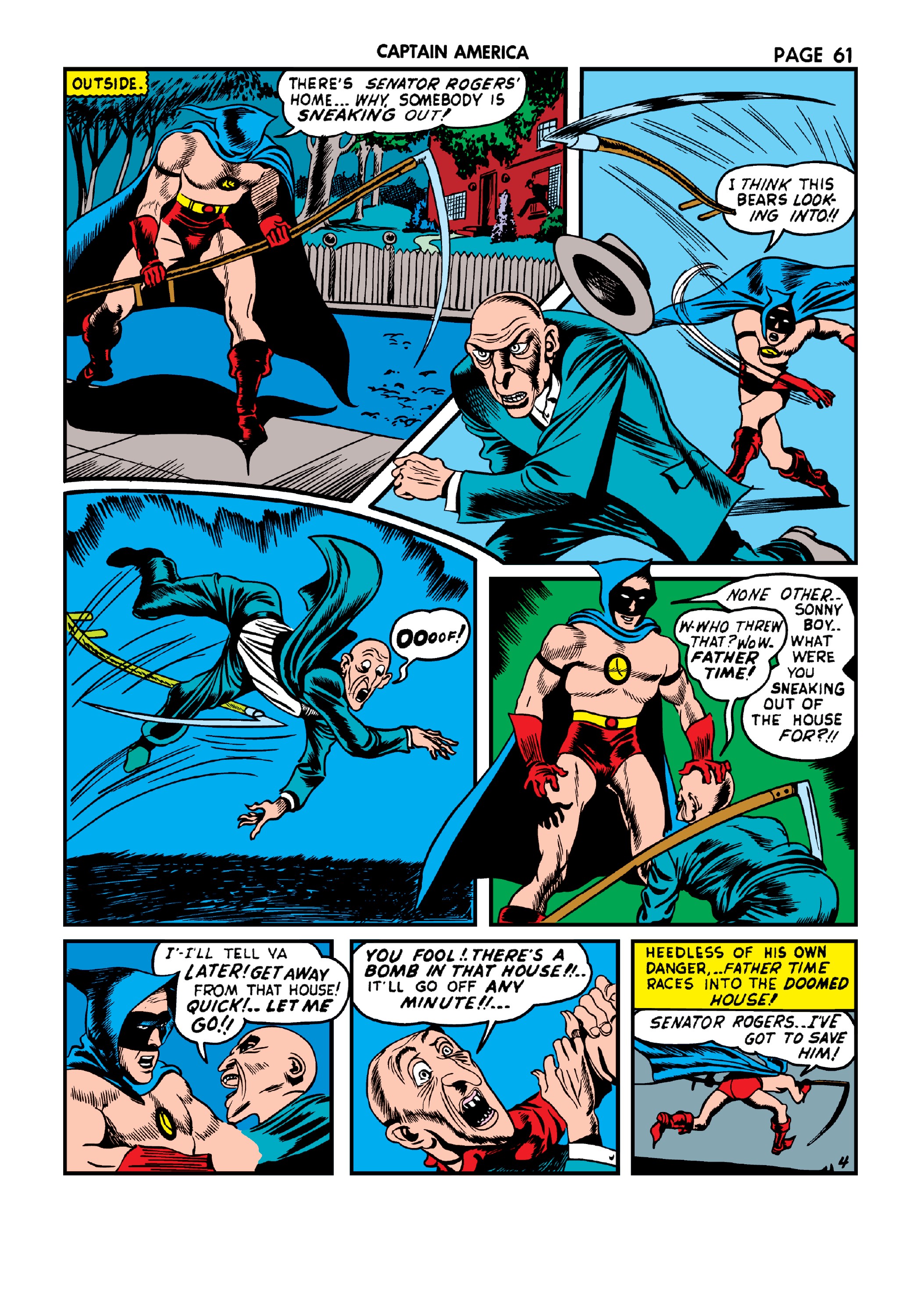 Read online Marvel Masterworks: Golden Age Captain America comic -  Issue # TPB 3 (Part 1) - 69