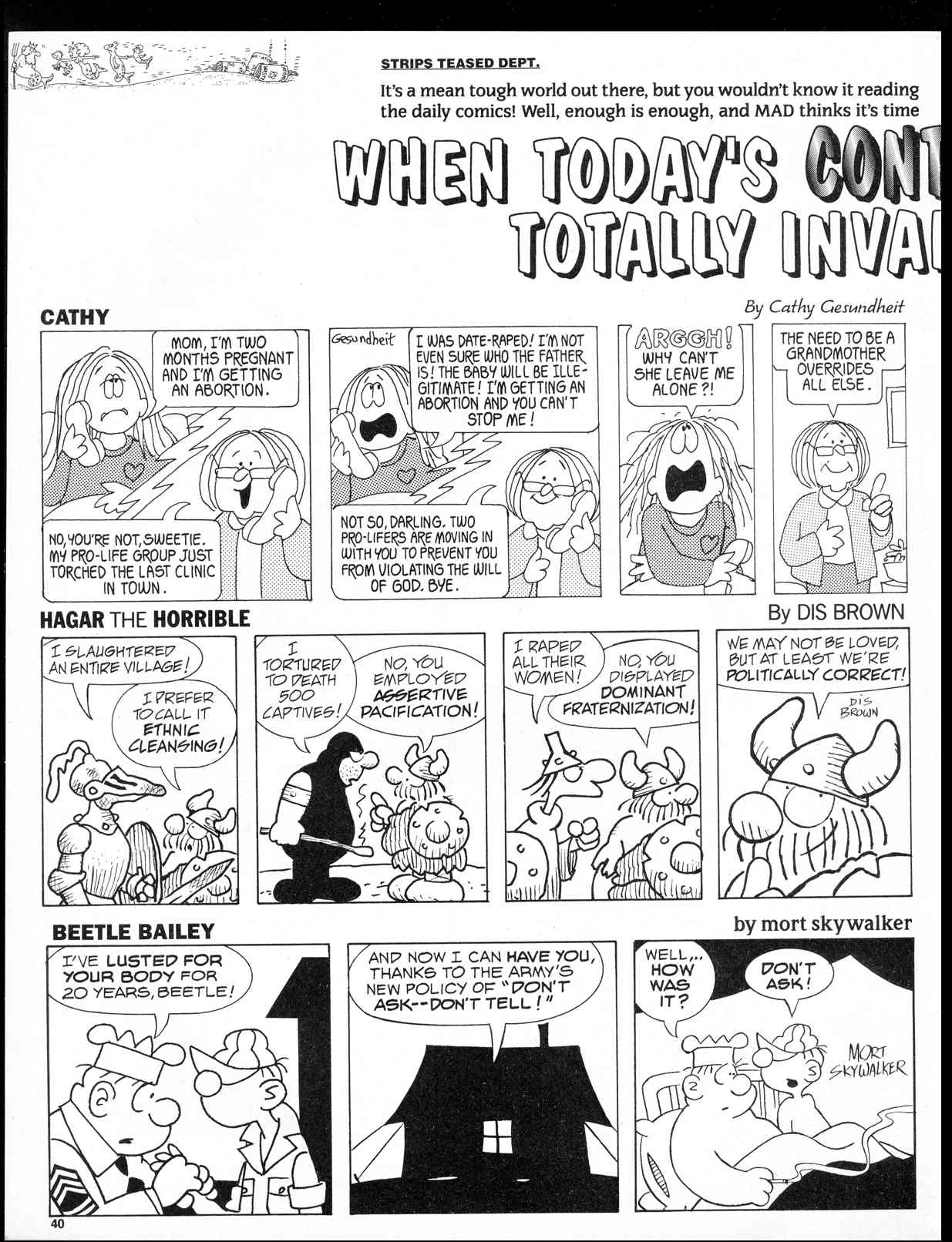 Read online MAD comic -  Issue #326 - 42