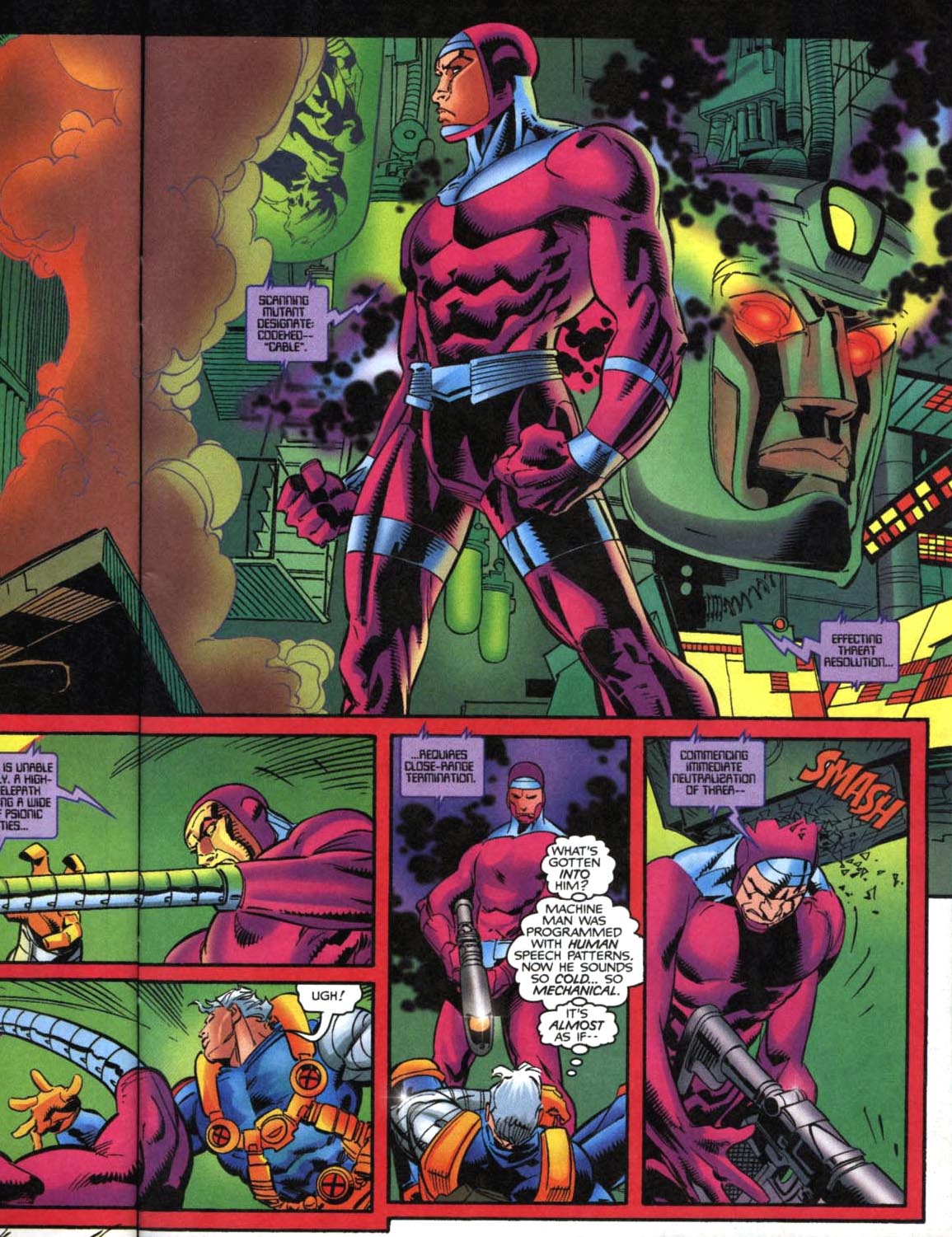 Read online Cable/Machine Man '98 comic -  Issue # Full - 31