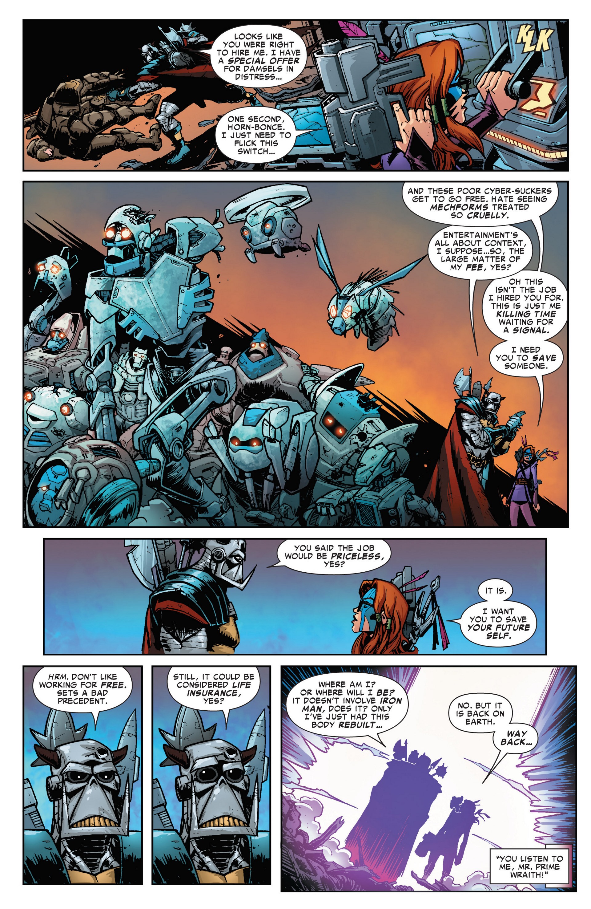 Read online Revolutionary War: Death's Head II comic -  Issue # Full - 9