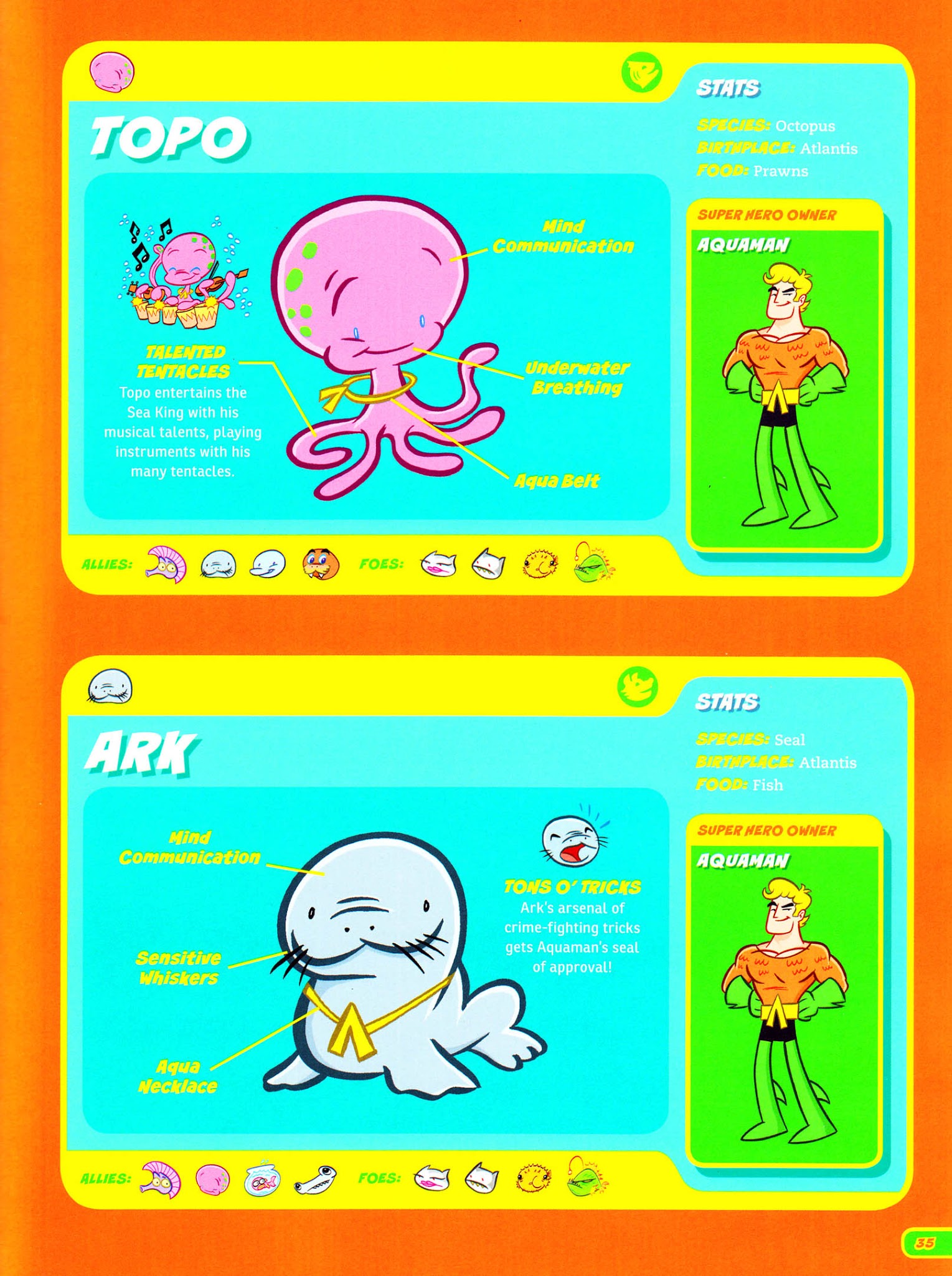 Read online DC Super-Pets Character Encyclopedia comic -  Issue # TPB - 37