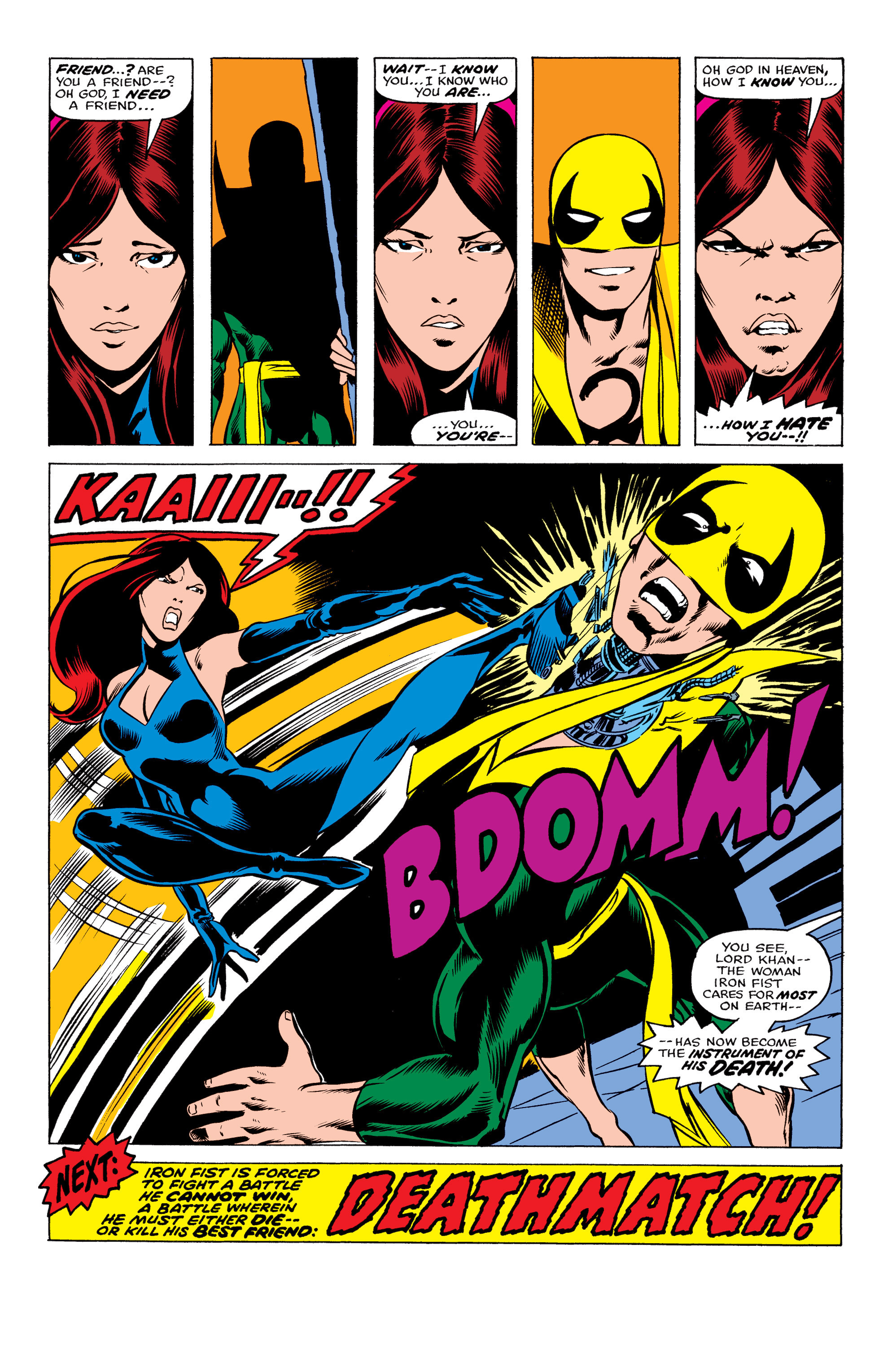 Read online Iron Fist (1975) comic -  Issue #5 - 18