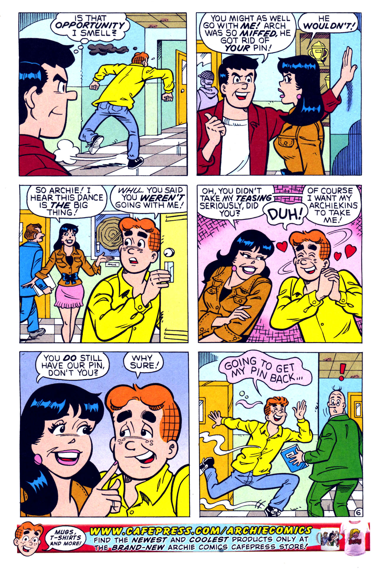 Read online Archie's Pal Jughead Comics comic -  Issue #185 - 7