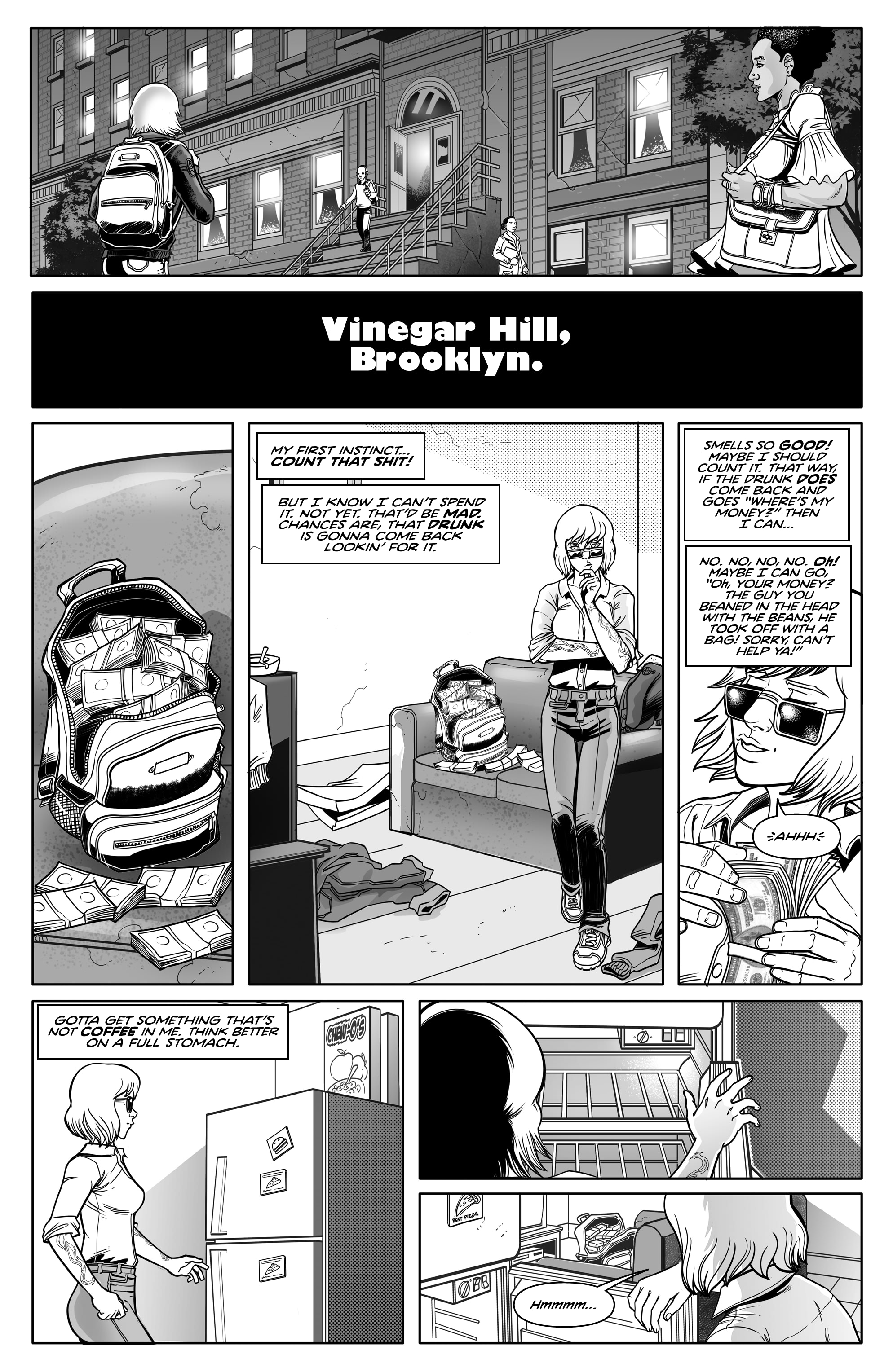Read online Gangster Ass Barista comic -  Issue #1 - 14