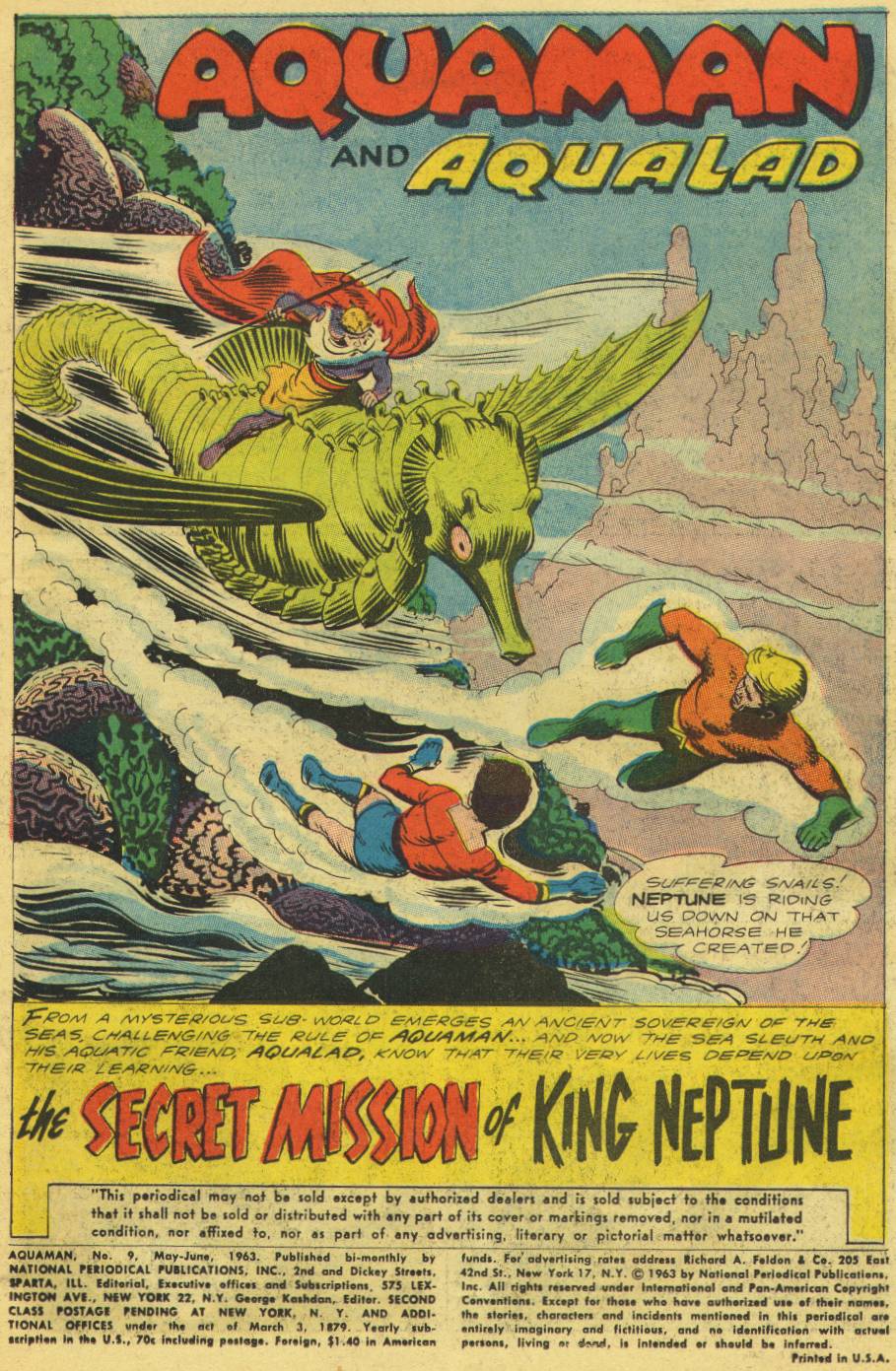 Read online Aquaman (1962) comic -  Issue #9 - 3