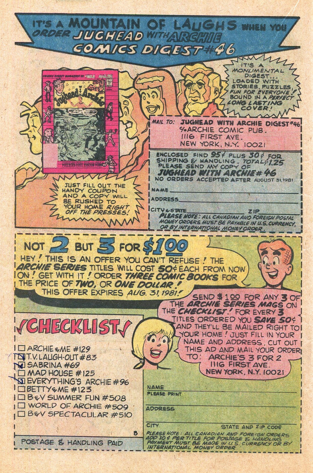 Read online Archie's Joke Book Magazine comic -  Issue #279 - 18