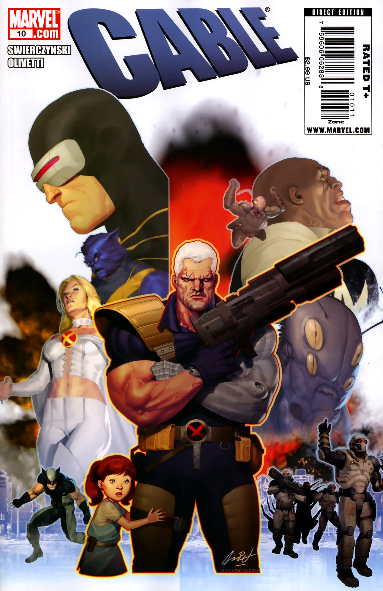 Read online Cable (2008) comic -  Issue #10 - 1