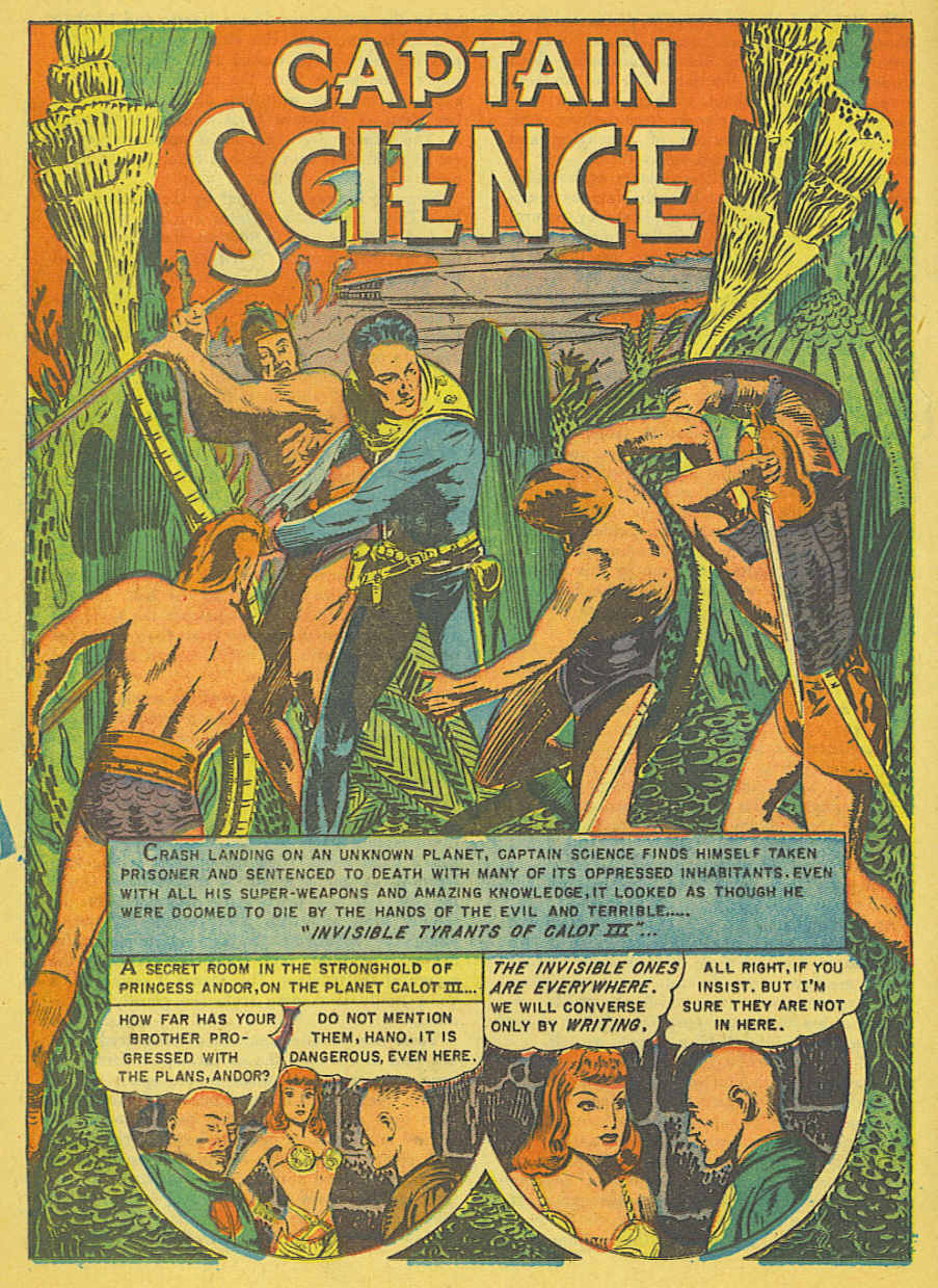 Read online Captain Science comic -  Issue #6 - 17