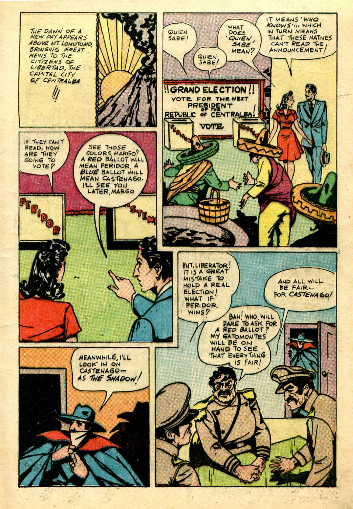 Read online Shadow Comics comic -  Issue #67 - 11