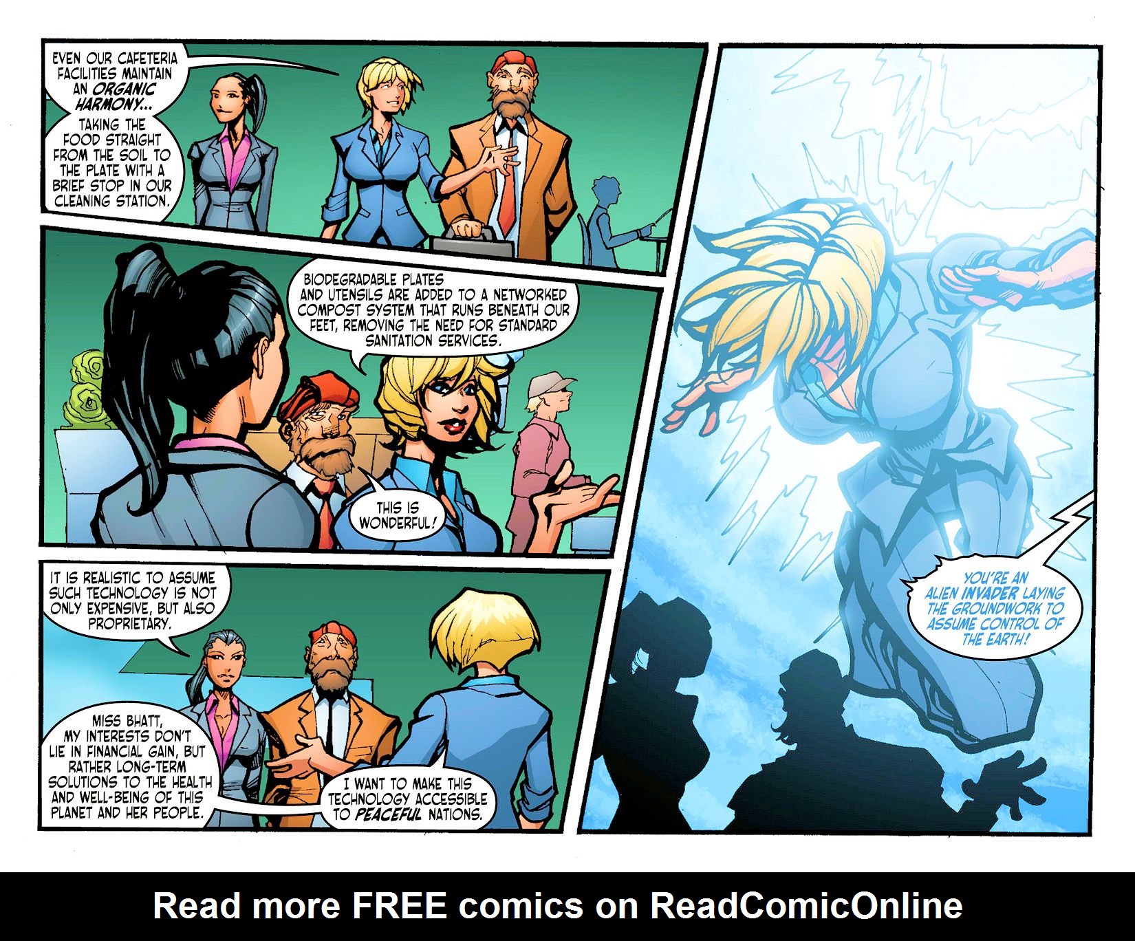 Read online Ame-Comi: Power Girl comic -  Issue #1 - 11