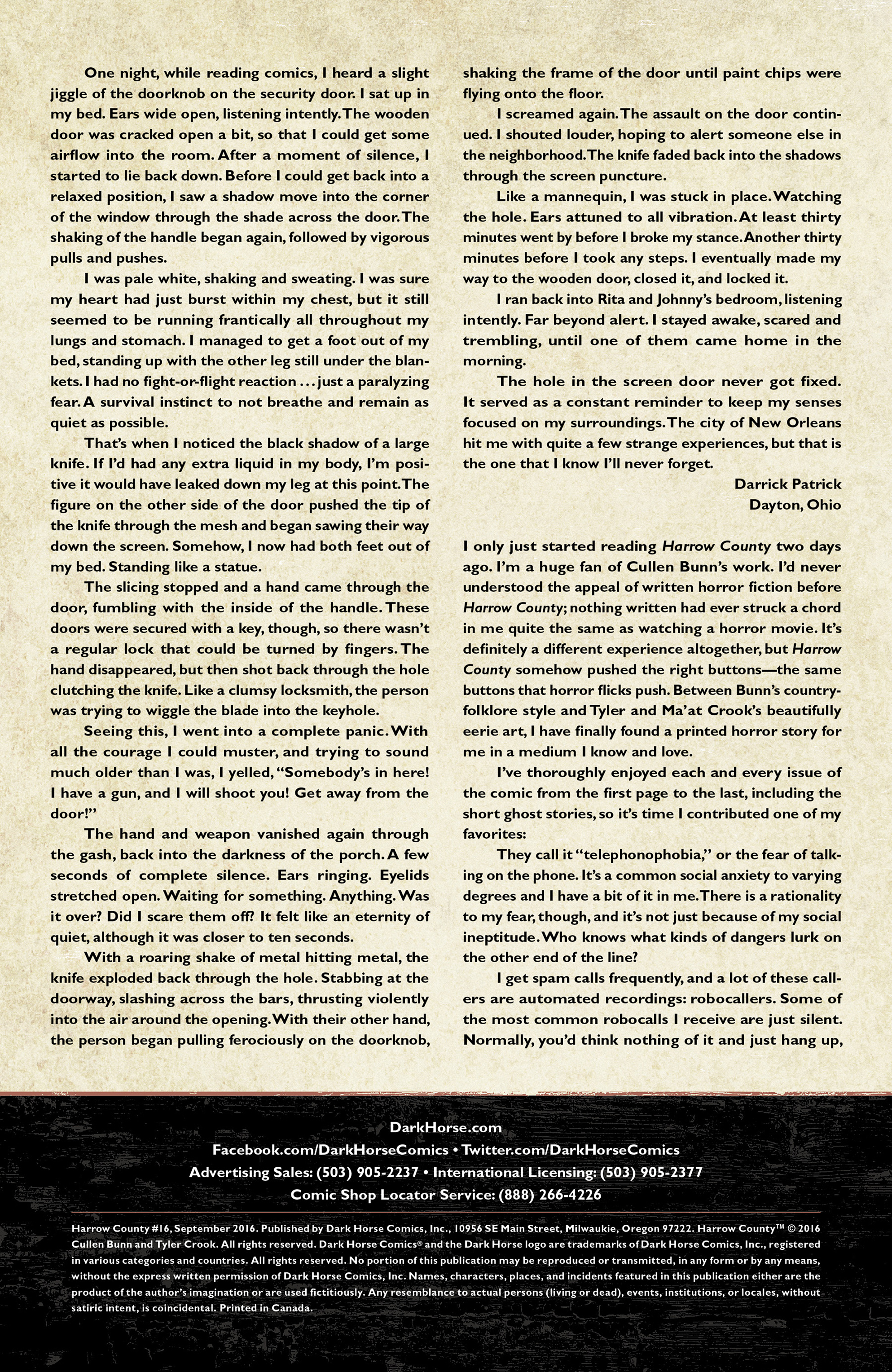 Read online Harrow County comic -  Issue #16 - 27