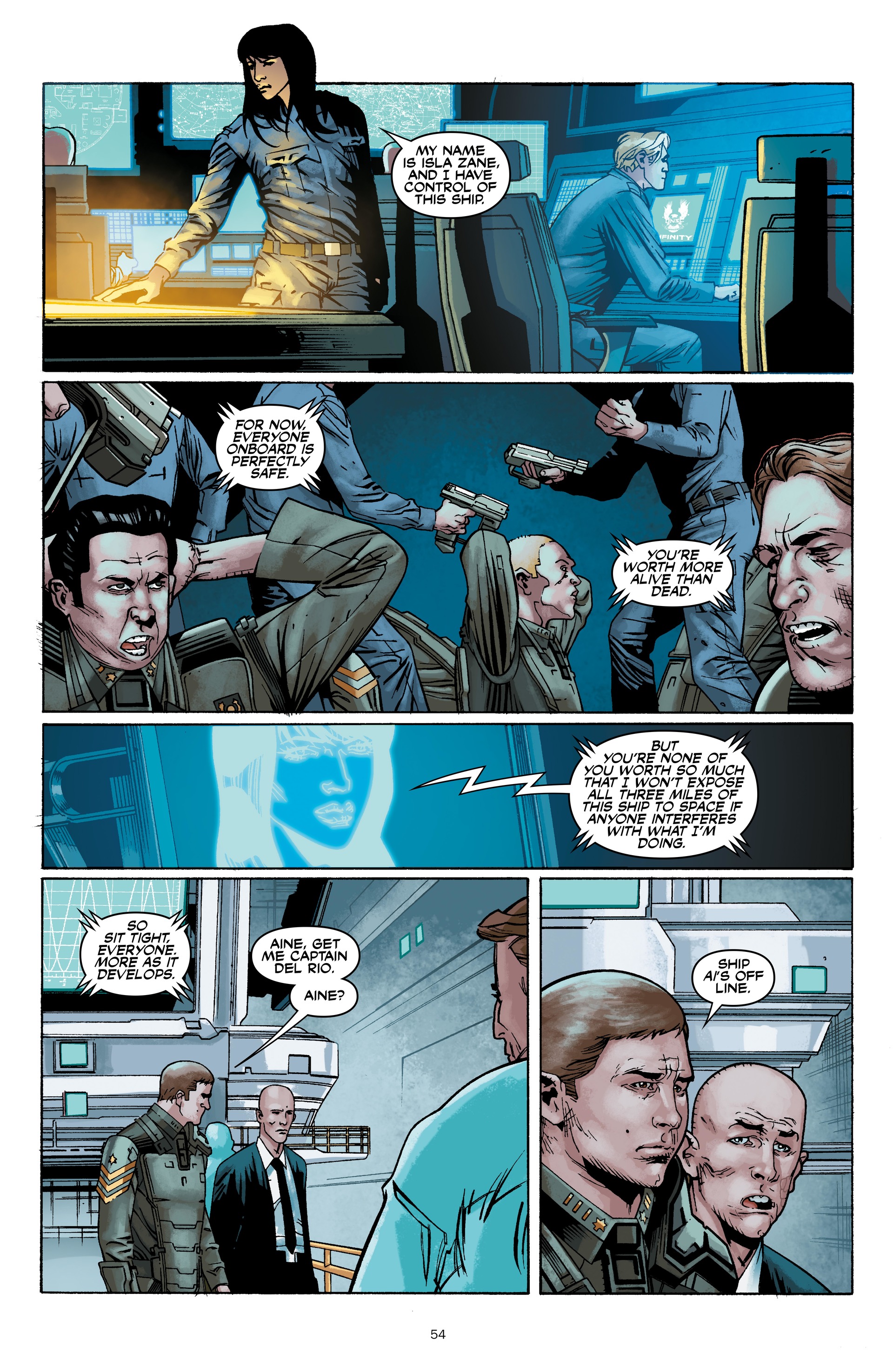 Read online Halo: Initiation and Escalation comic -  Issue # TPB (Part 1) - 54