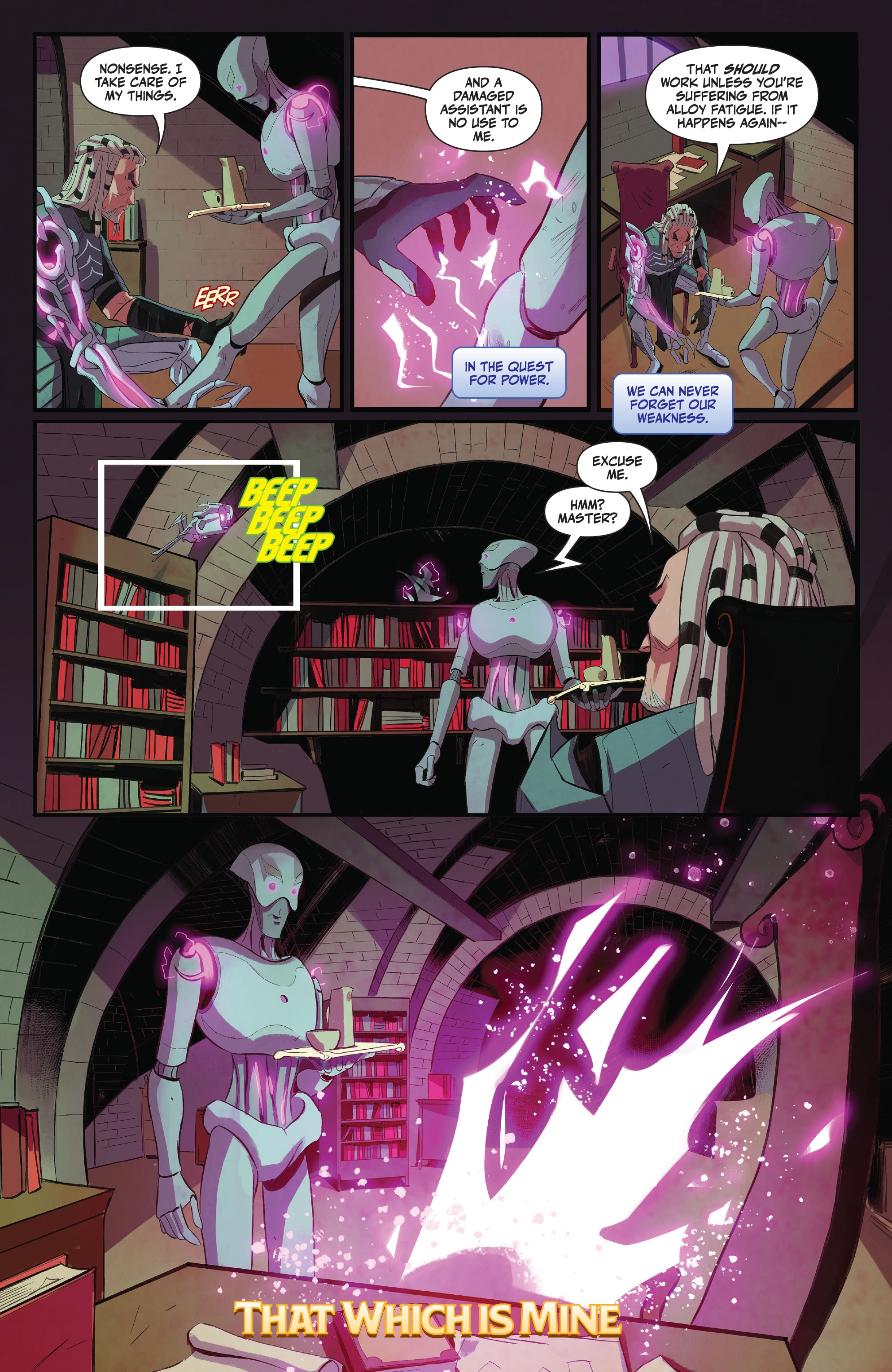 Read online Magic: Master of Metal comic -  Issue #1 - 20