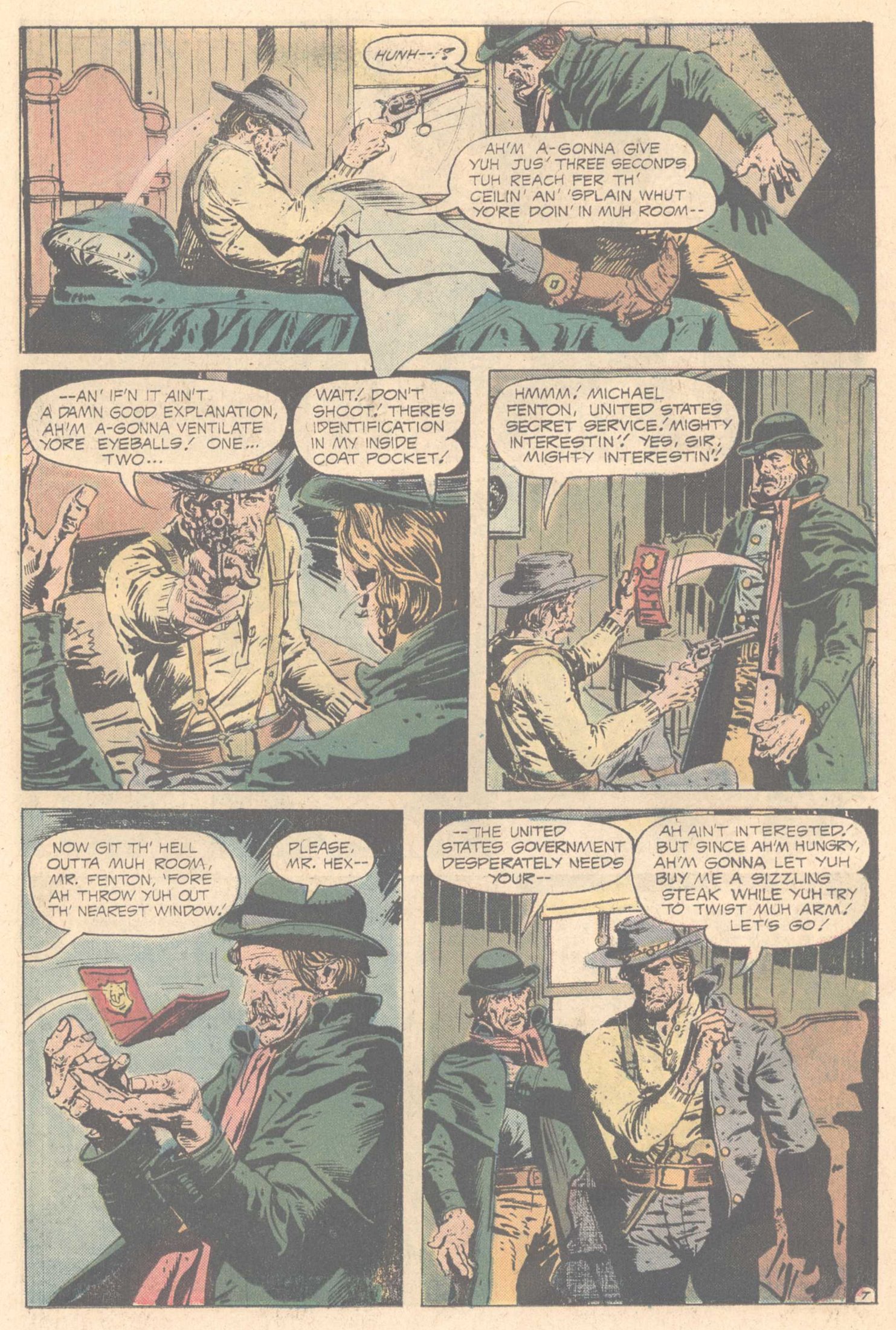 Read online Weird Western Tales (1972) comic -  Issue #23 - 11