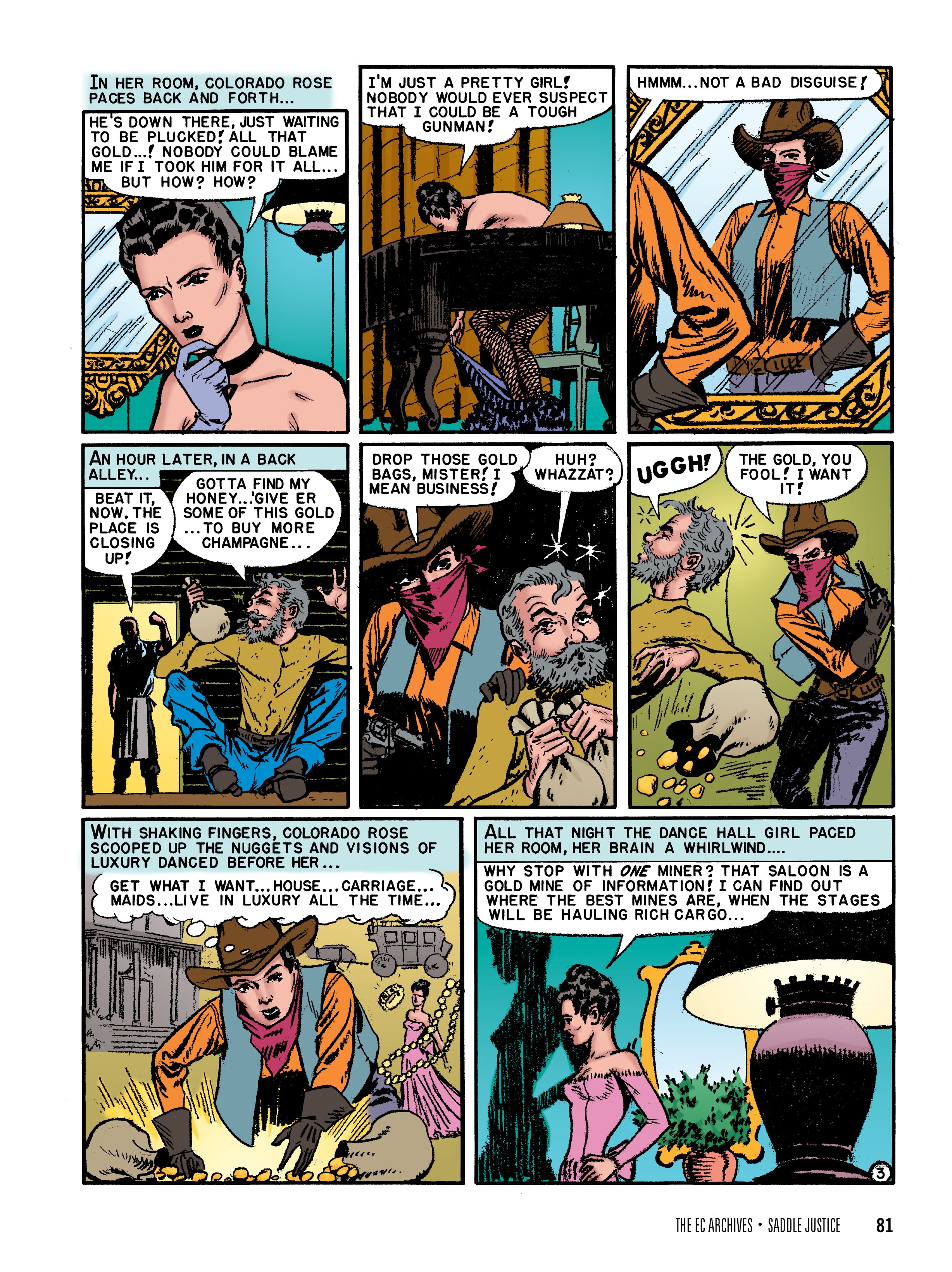 Read online The EC Archives: Saddle Justice comic -  Issue # TPB (Part 1) - 83