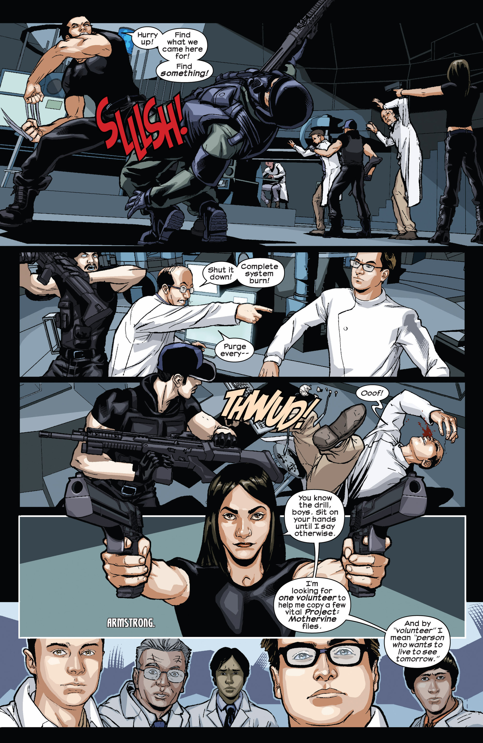 Read online Ultimate Comics Wolverine comic -  Issue #2 - 6