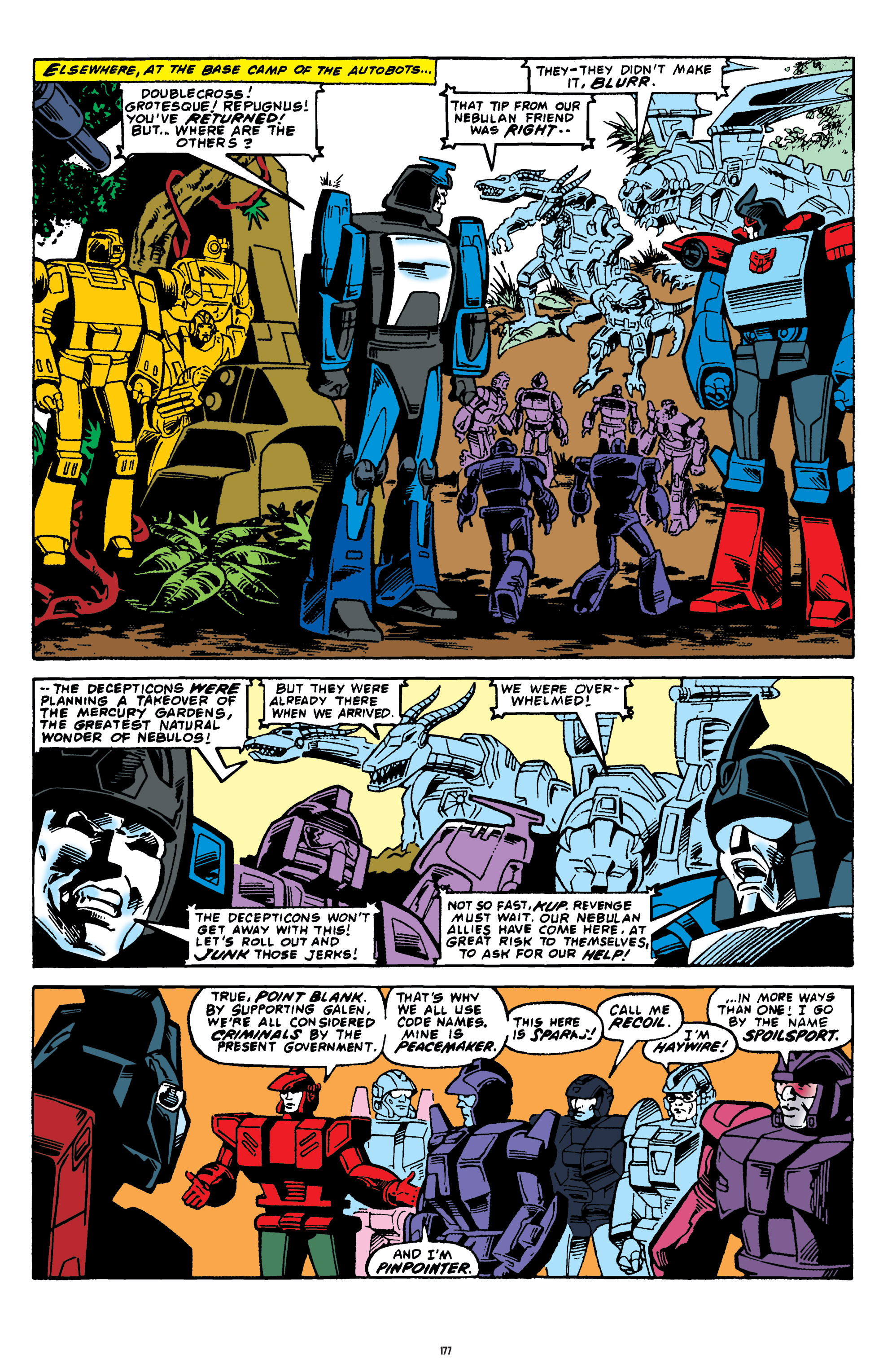 Read online The Transformers Classics comic -  Issue # TPB 7 - 176
