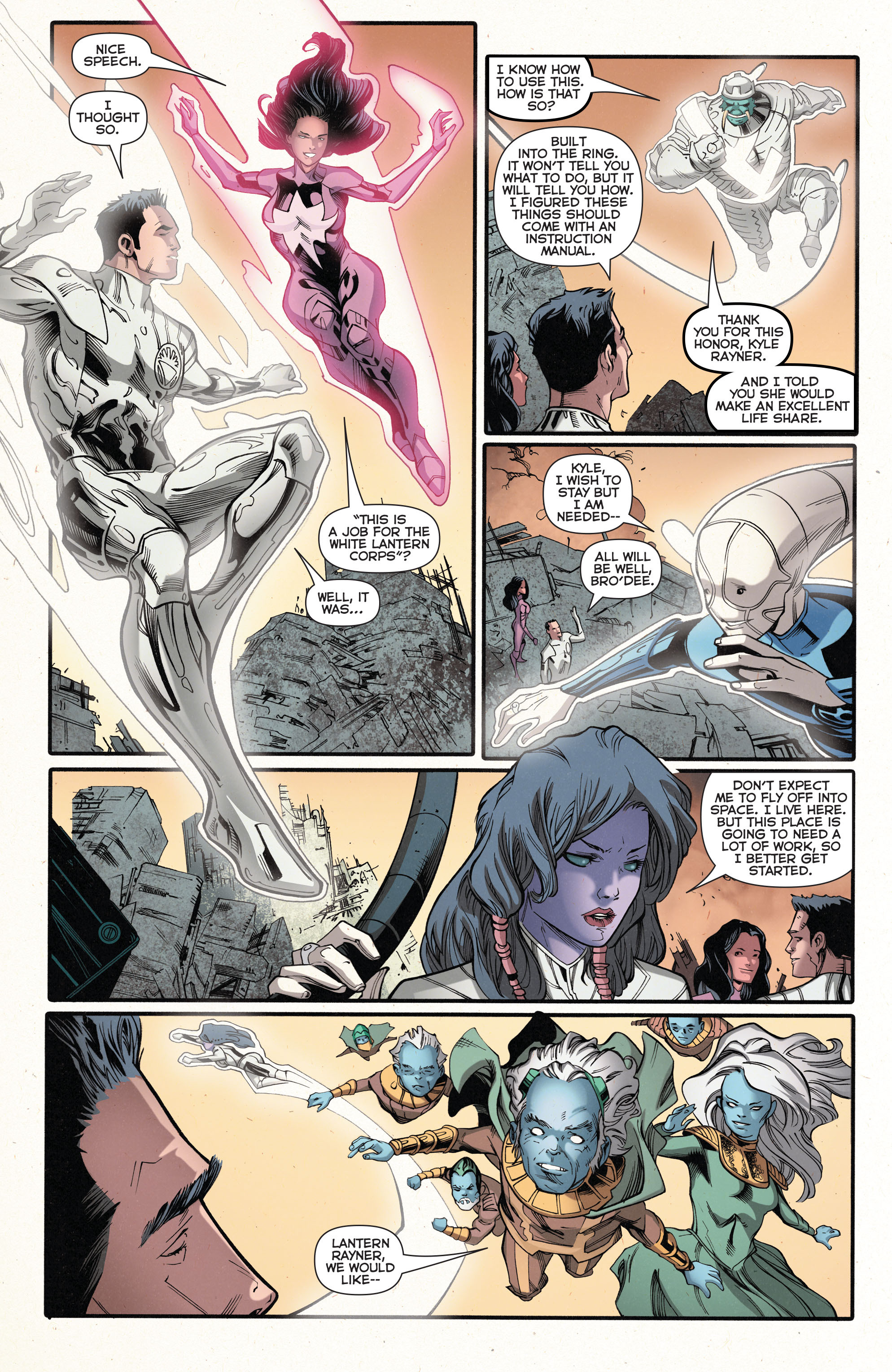 Read online Green Lantern: New Guardians comic -  Issue #40 - 28