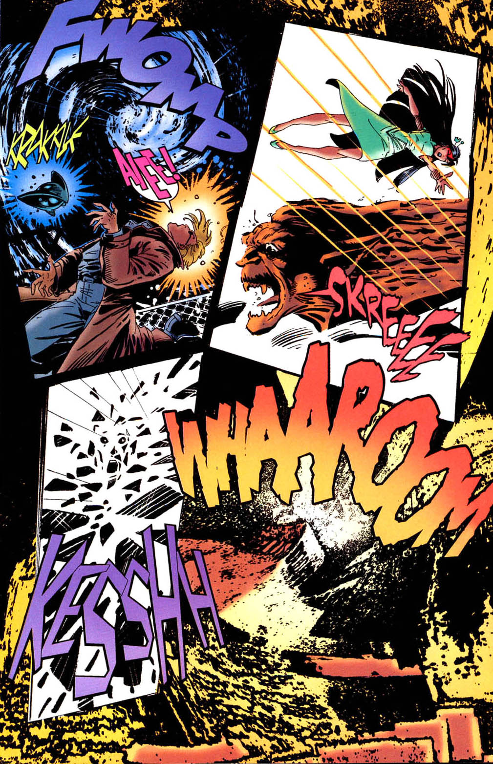 Read online Tangent Comics/ Nightwing: Night Force comic -  Issue # Full - 21