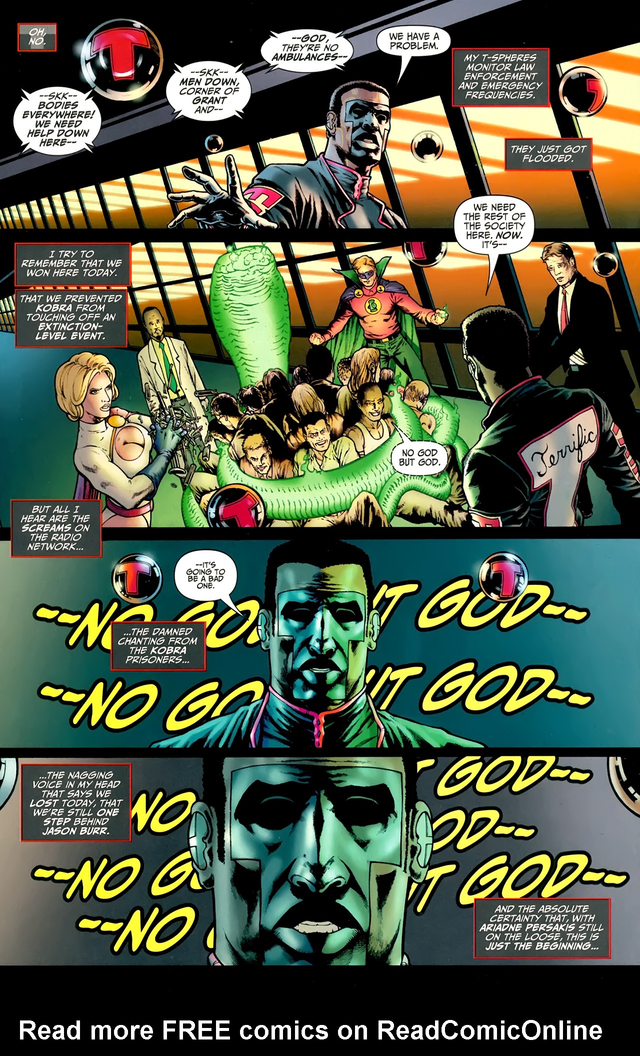 Read online JSA vs. Kobra comic -  Issue #2 - 20